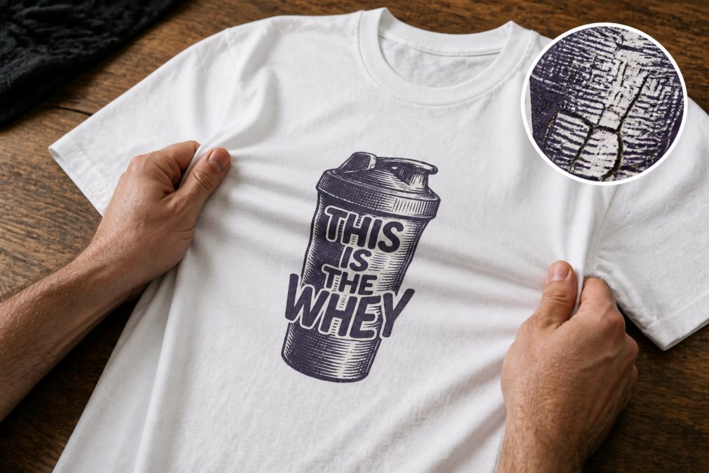How to Prevent Graphic Tee Print Cracking