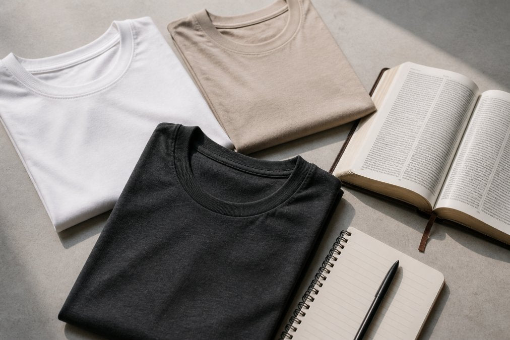Minimalist Faith Inspired Graphic Tees