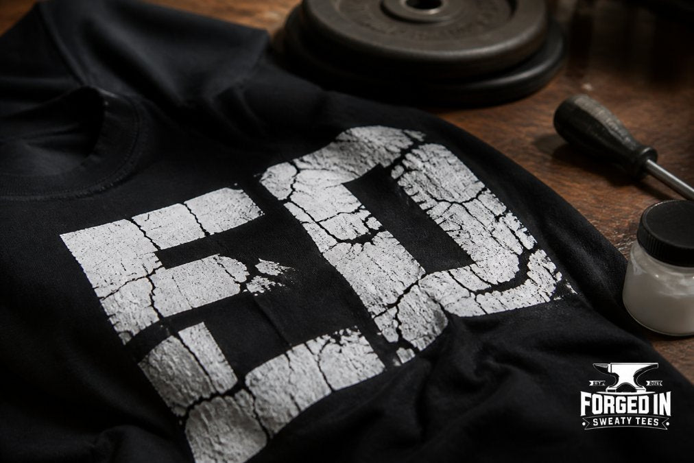 Why Gym Shirt Prints Crack: Prevention & Repair