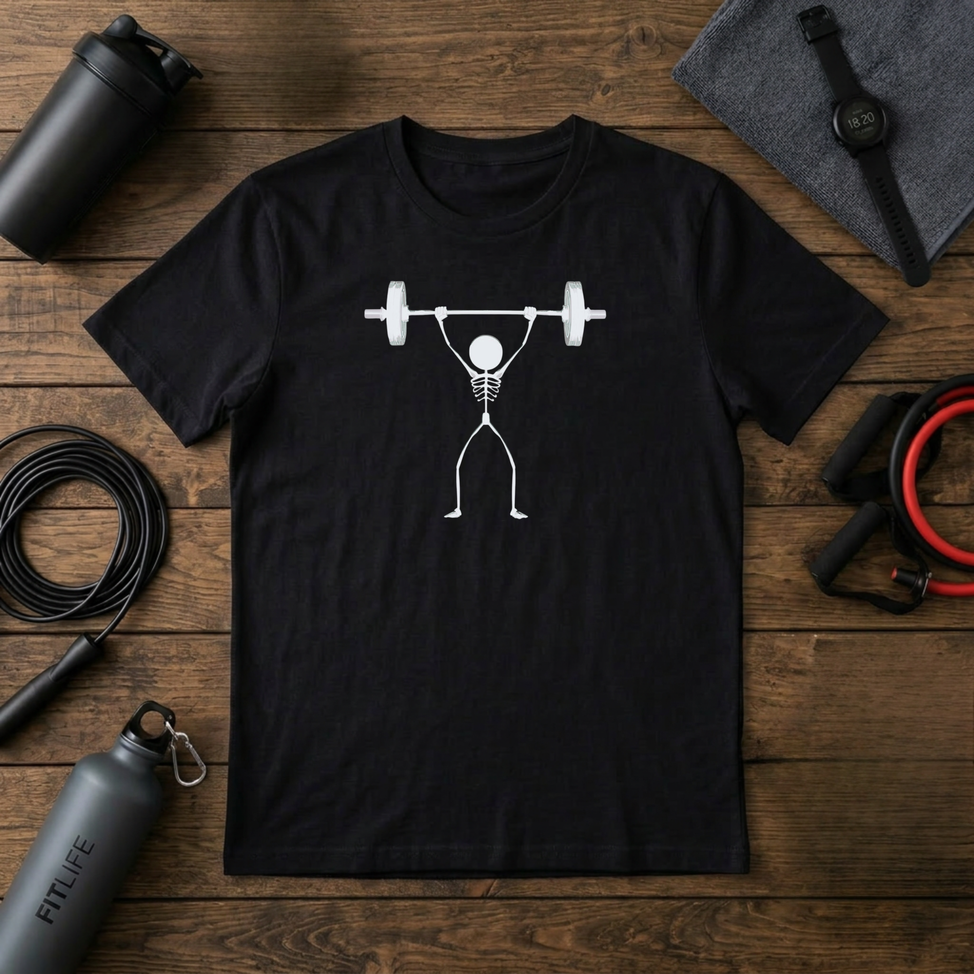 Lenny Overhead Press Standard fit tee