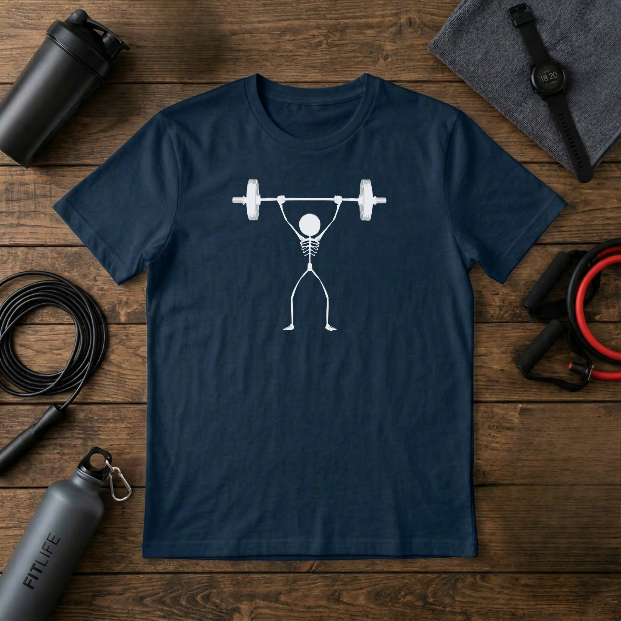 Lenny Overhead Press Standard fit tee