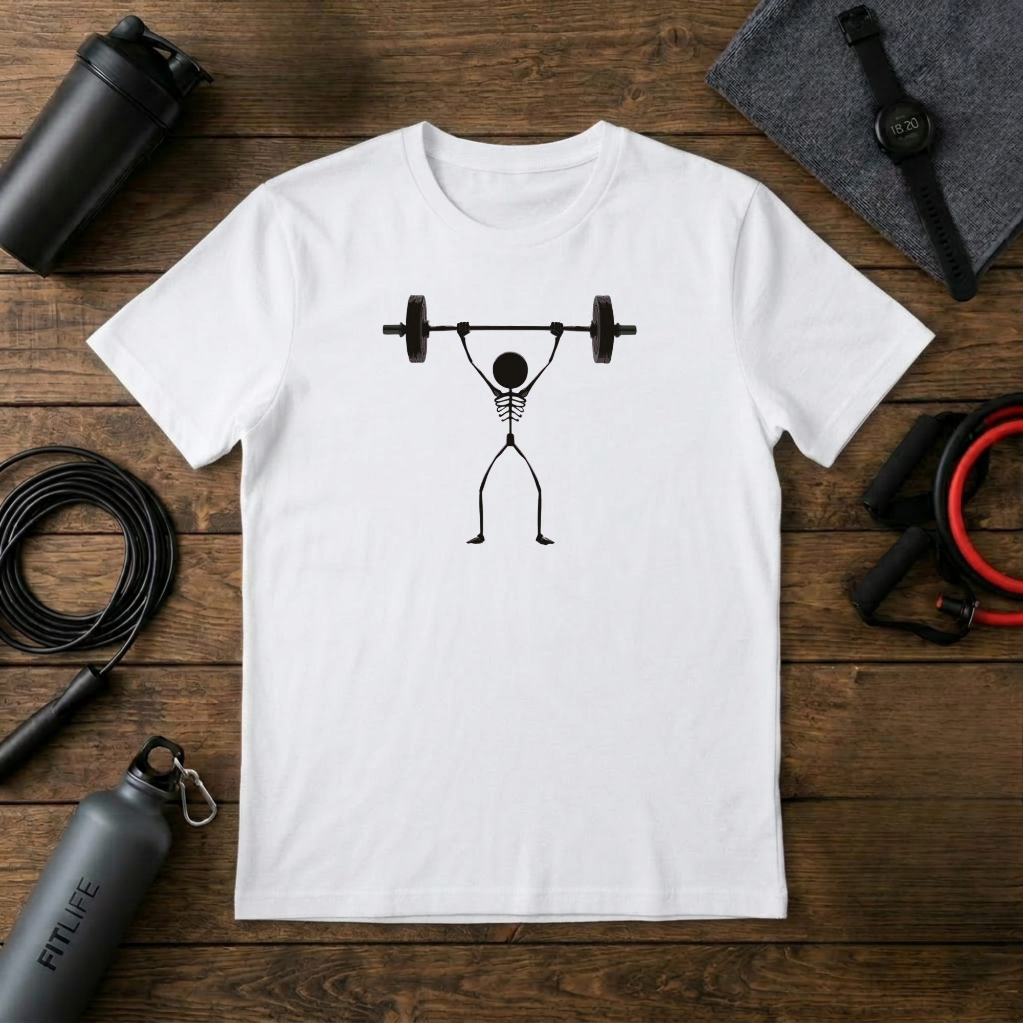 Lenny Overhead Press Standard fit tee
