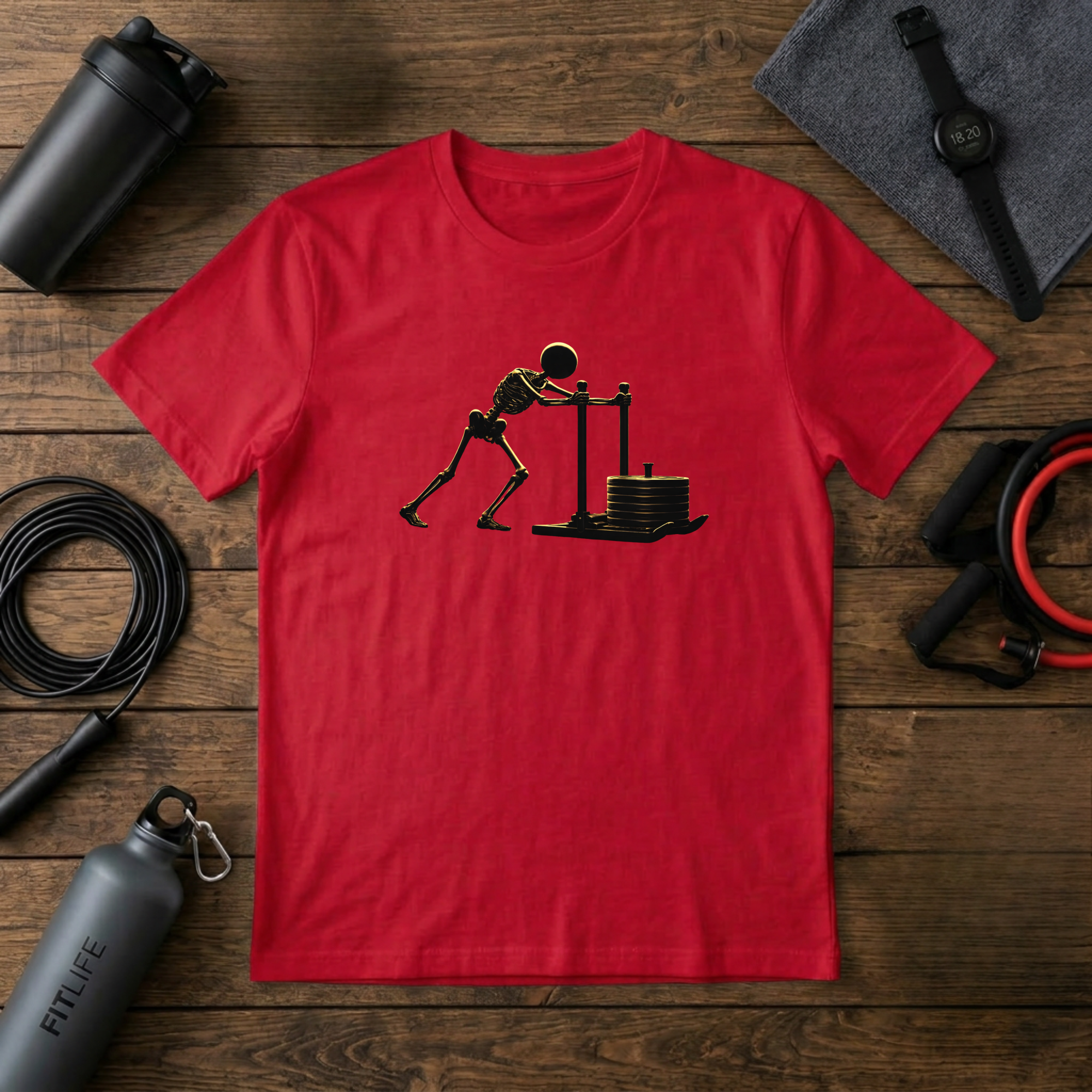 Lenny Sled Push T-Shirt