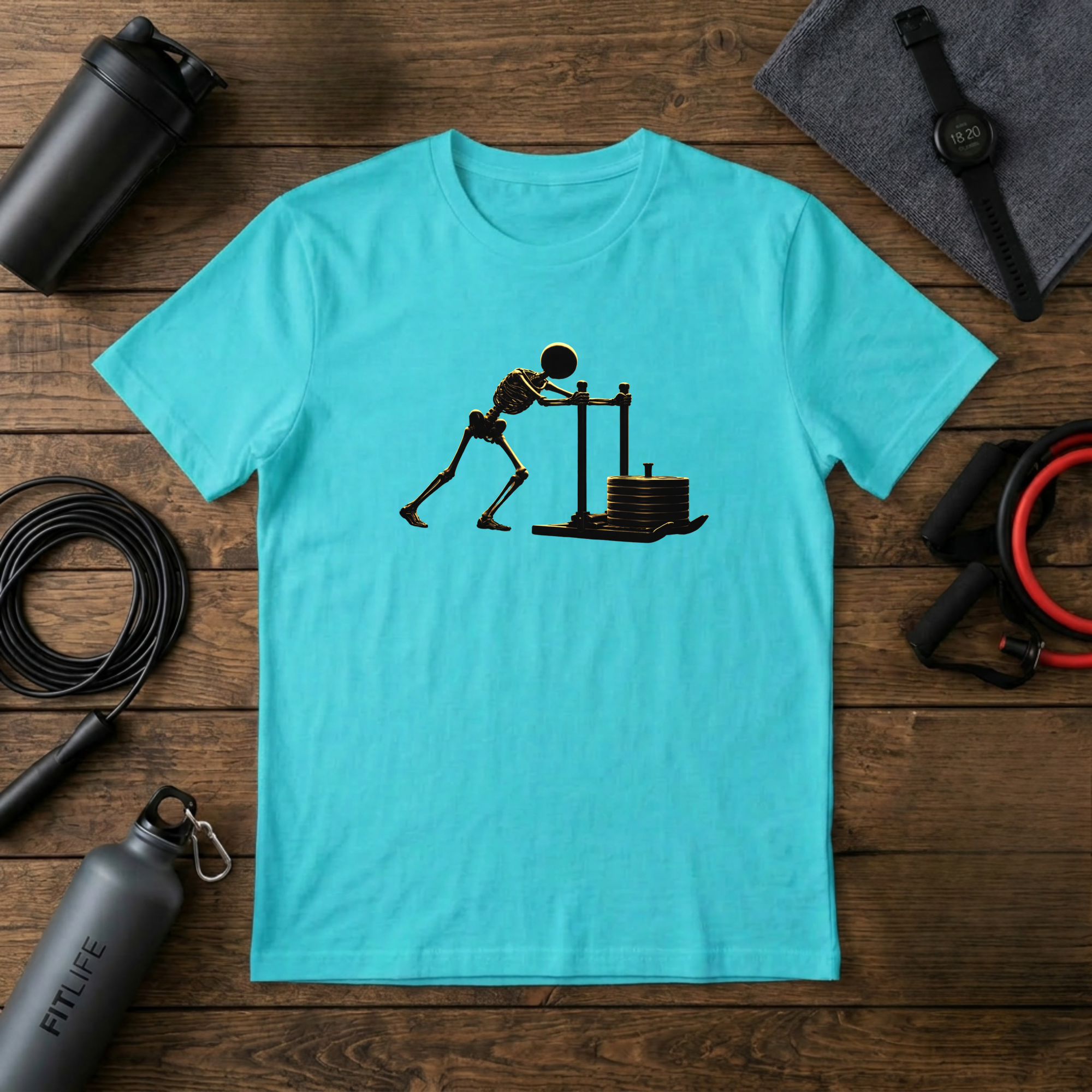 Lenny Sled Push T-Shirt