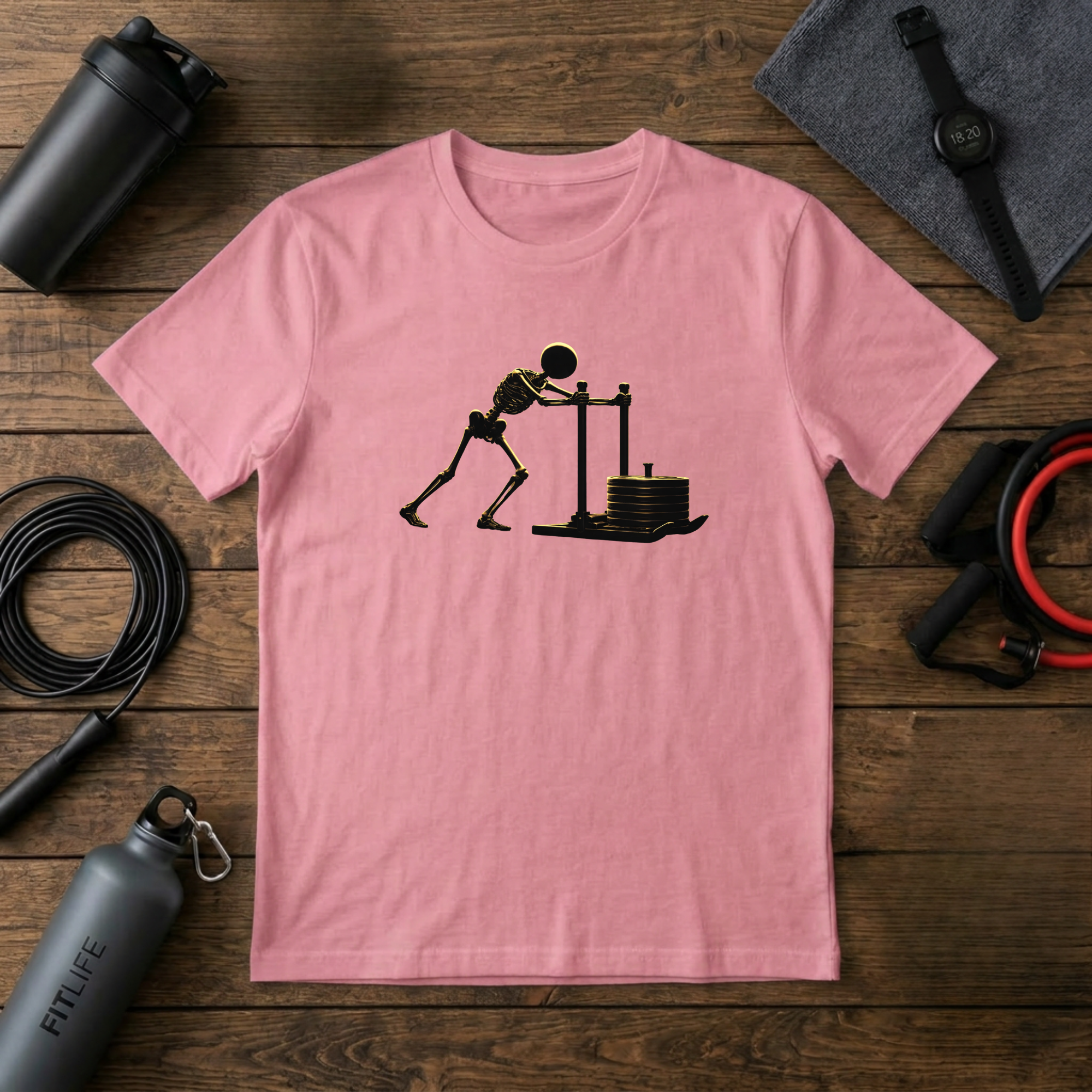 Lenny Sled Push T-Shirt