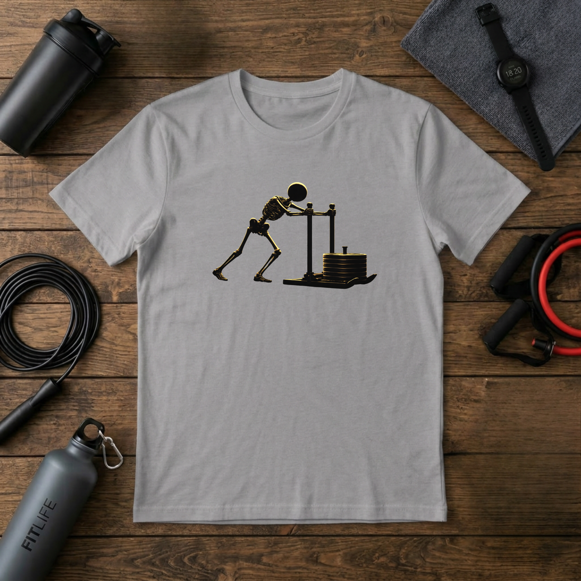 Lenny Sled Push T-Shirt