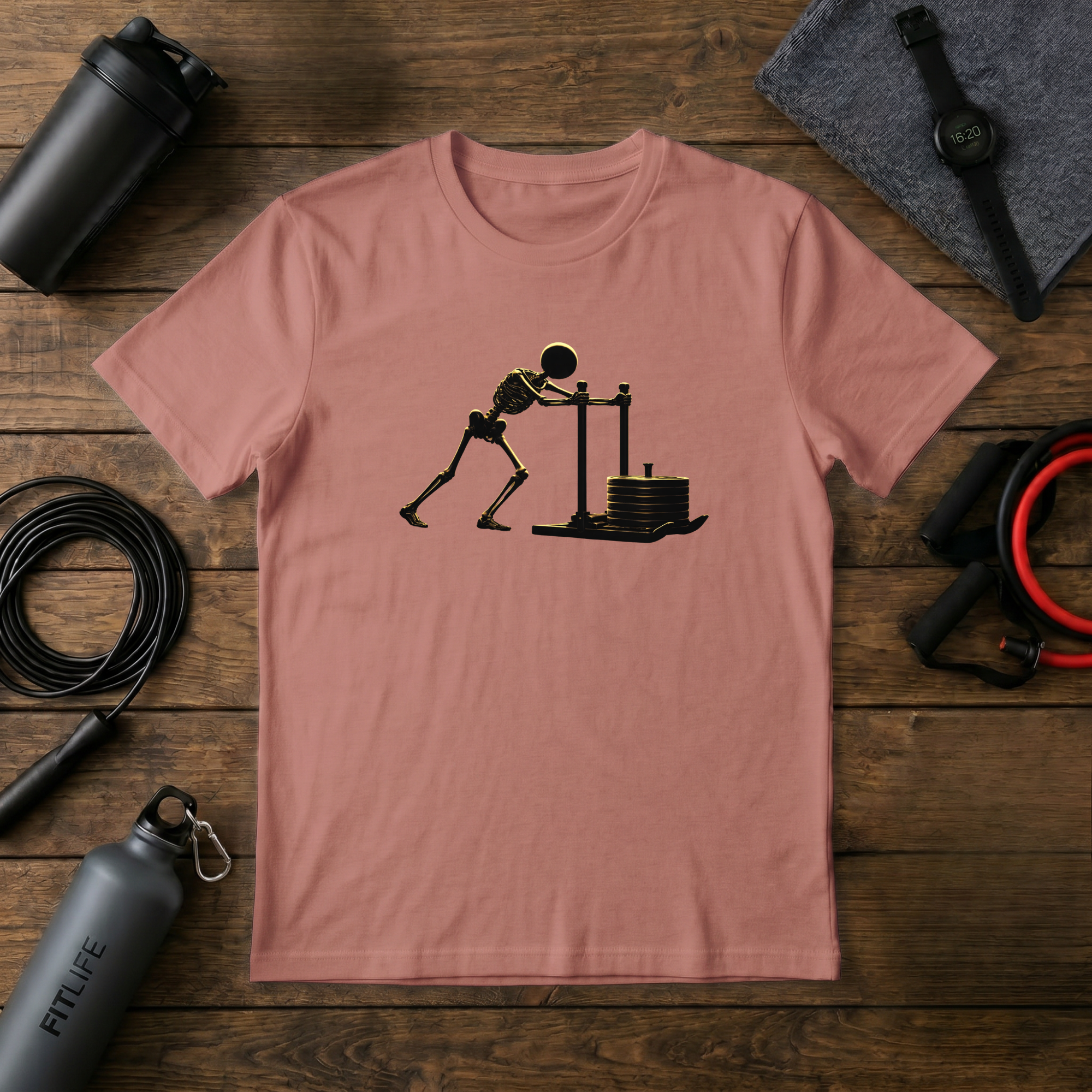 Lenny Sled Push T-Shirt