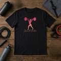 Barbell Barbie silhouette T-Shirt