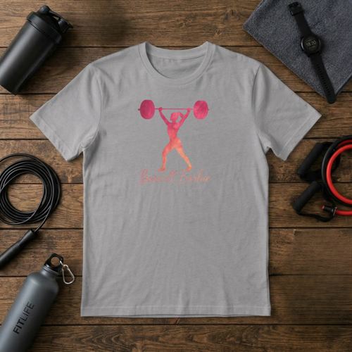 Barbell Barbie silhouette T-Shirt