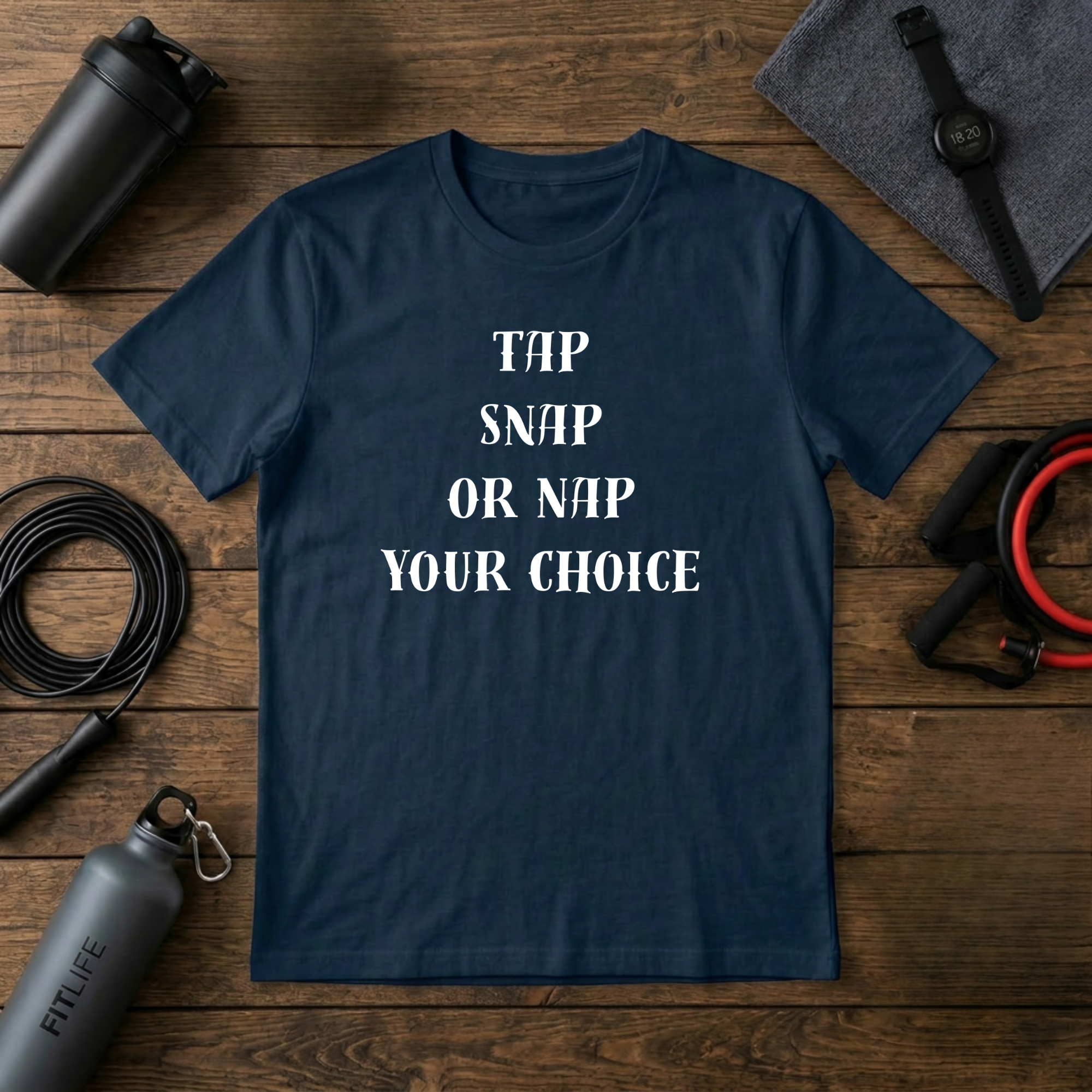 Tap, Snap, or Nap T-Shirt