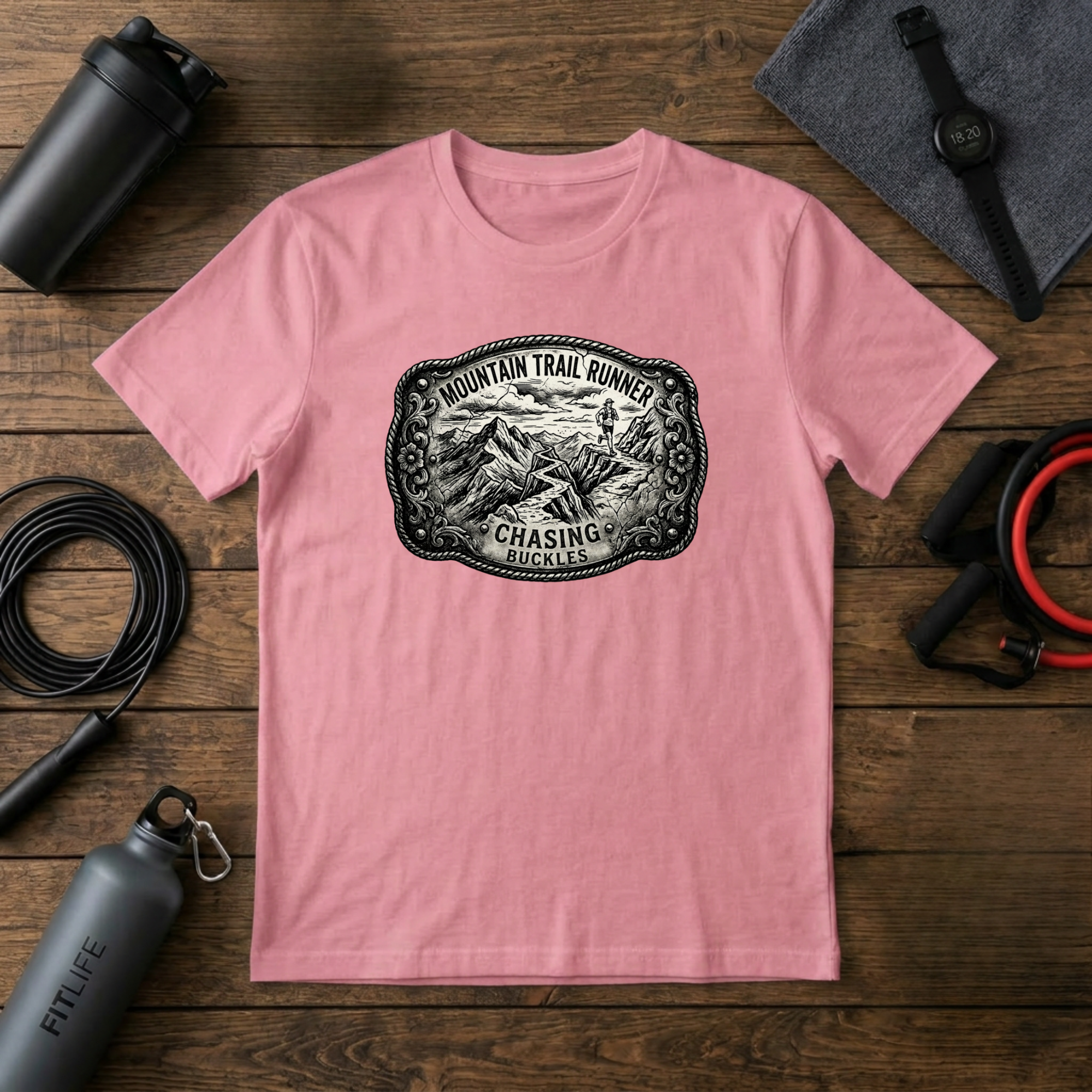 Chasing Buckles T-Shirt