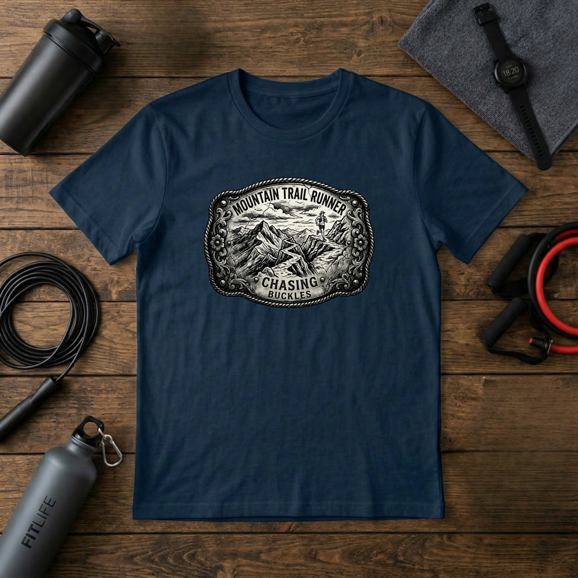 Chasing Buckles T-Shirt