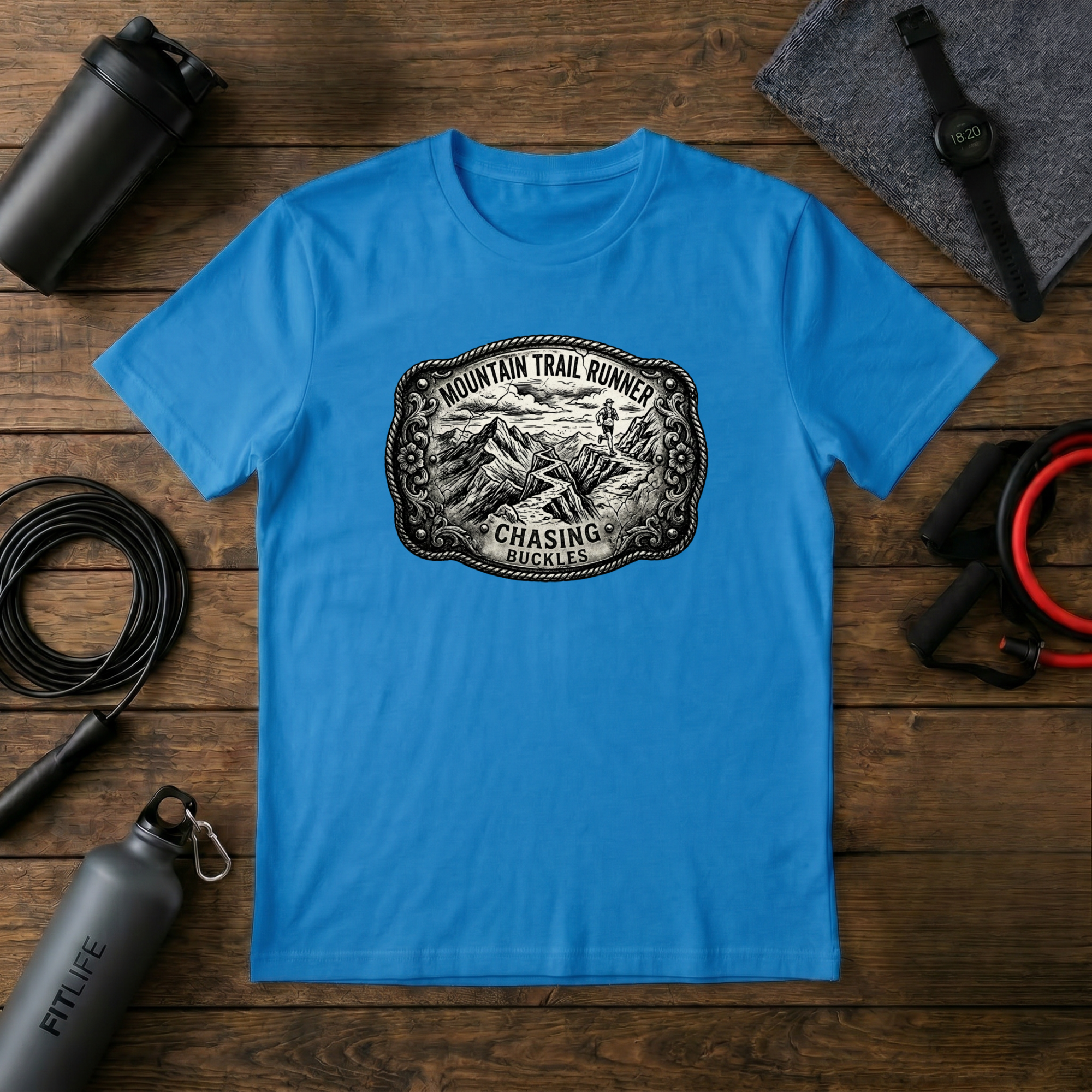 Chasing Buckles T-Shirt
