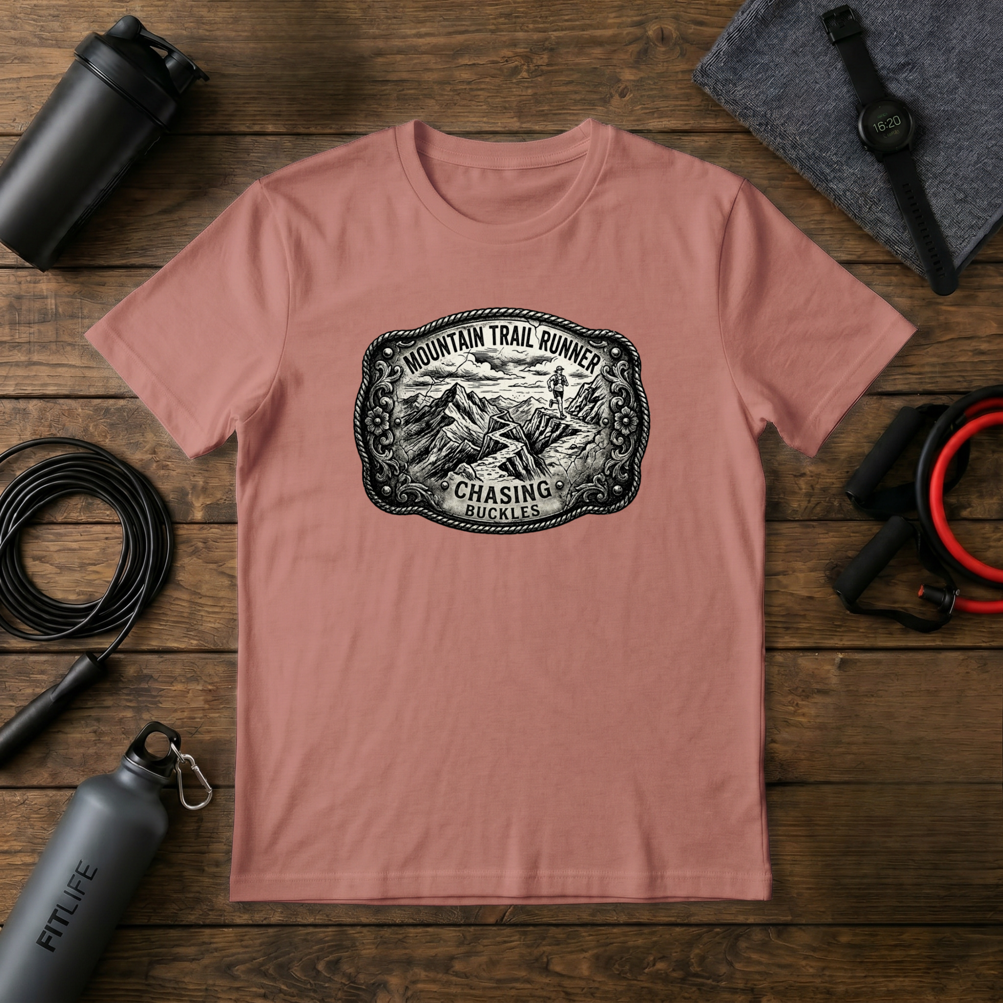 Chasing Buckles T-Shirt