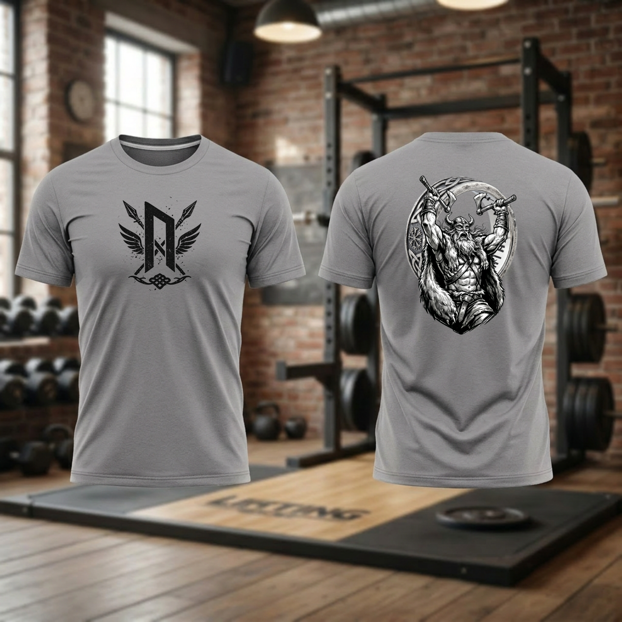 Uruz — The Warrior's Rune T-Shirt