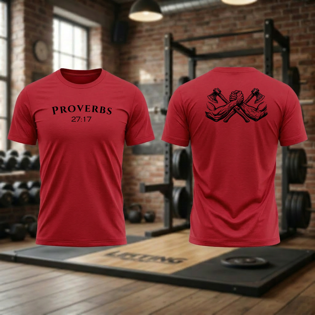 Proverbs 27:17 T-Shirt