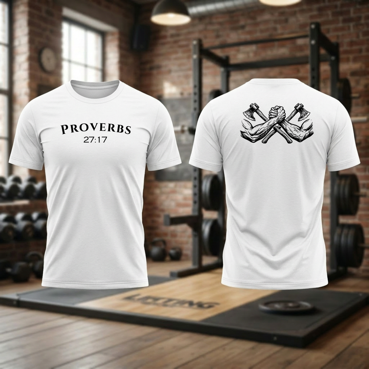 Proverbs 27:17 T-Shirt