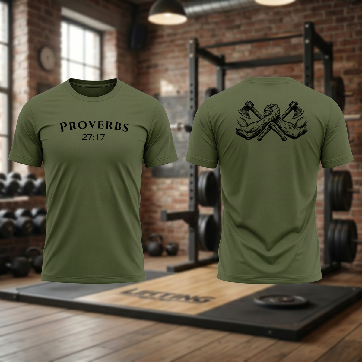 Proverbs 27:17 T-Shirt