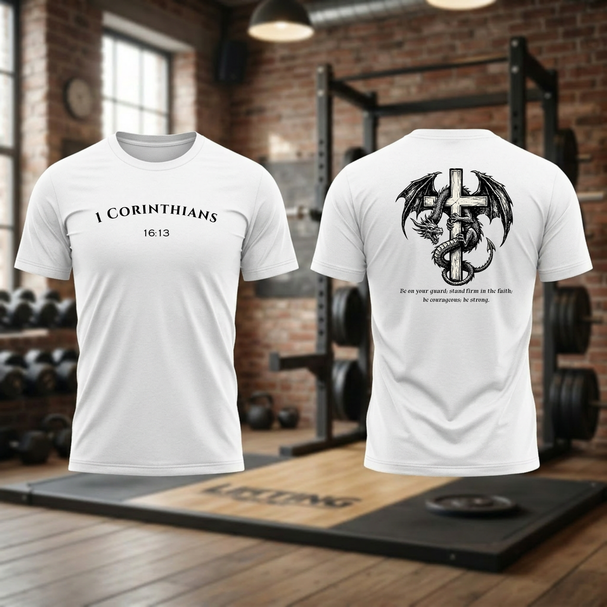 1 Corinthians 16:13 (verse) T-Shirt