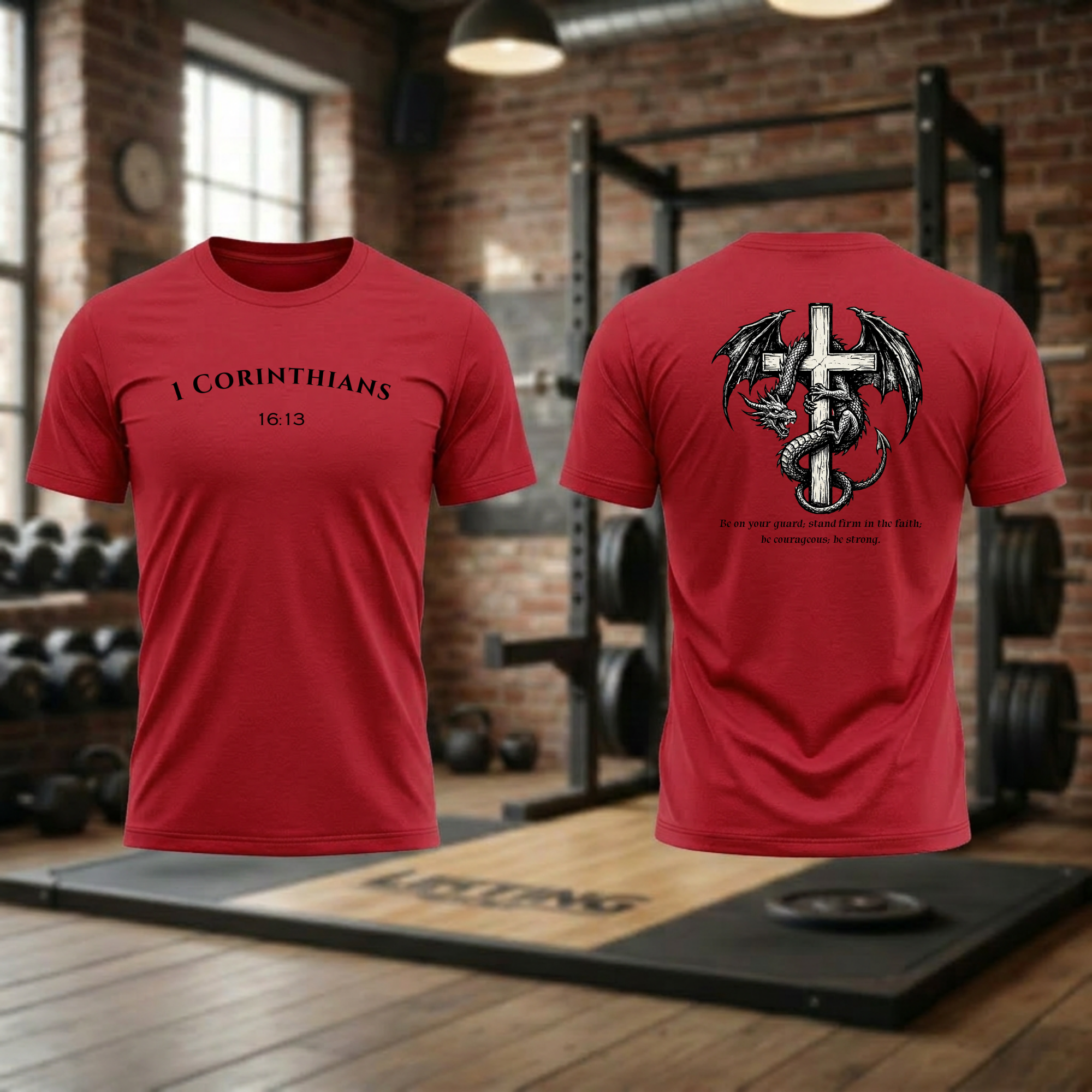 1 Corinthians 16:13 (verse) T-Shirt