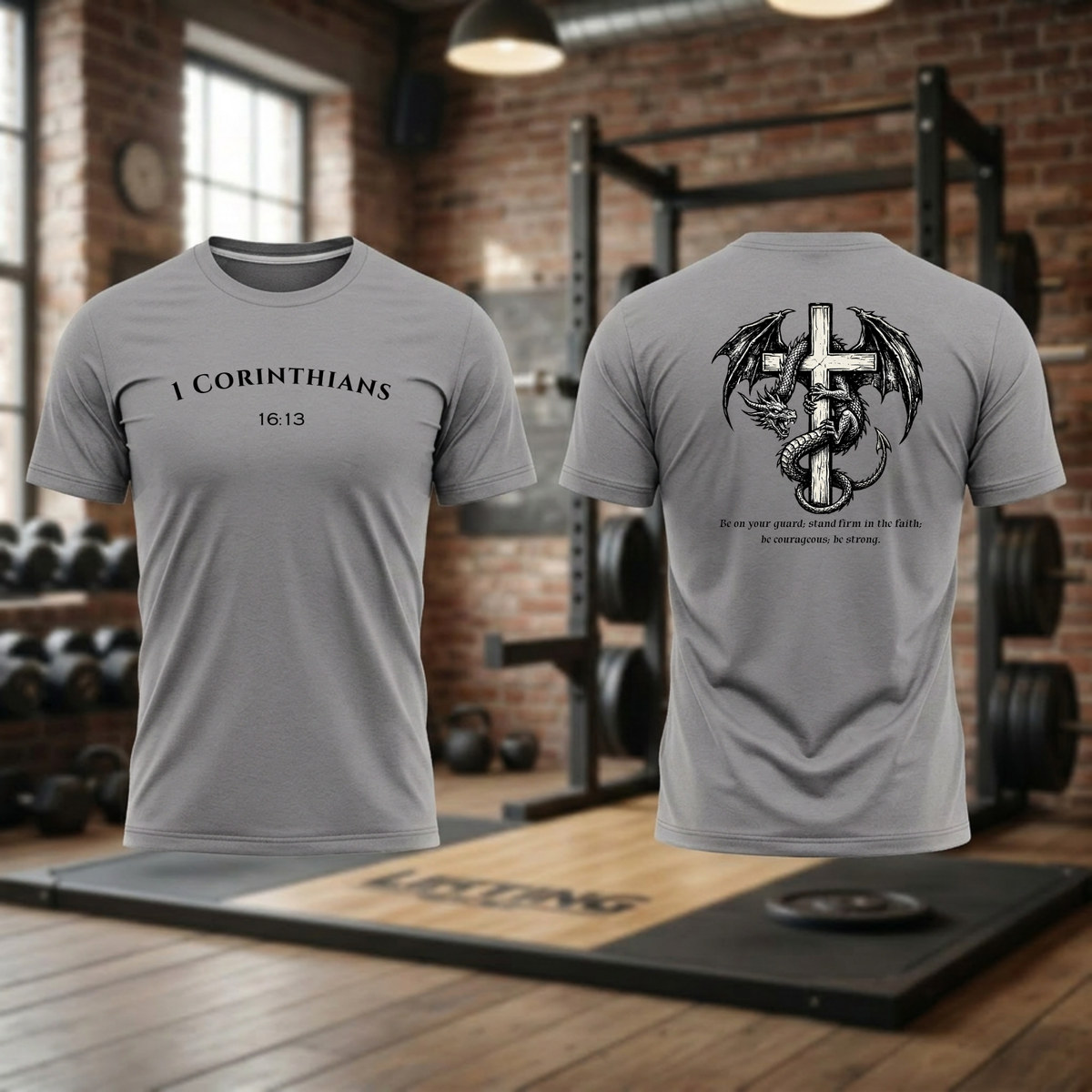 1 Corinthians 16:13 (verse) T-Shirt