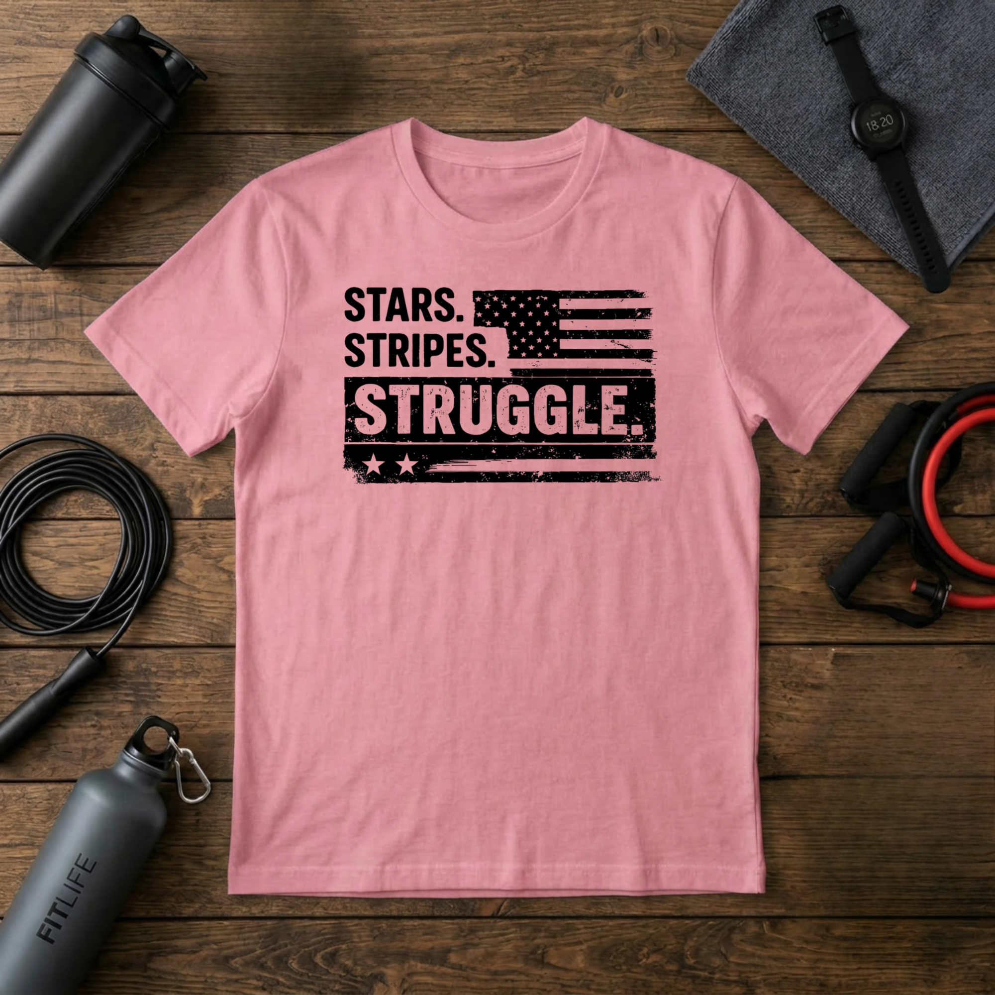 Stars Stripes Struggles T-Shirt