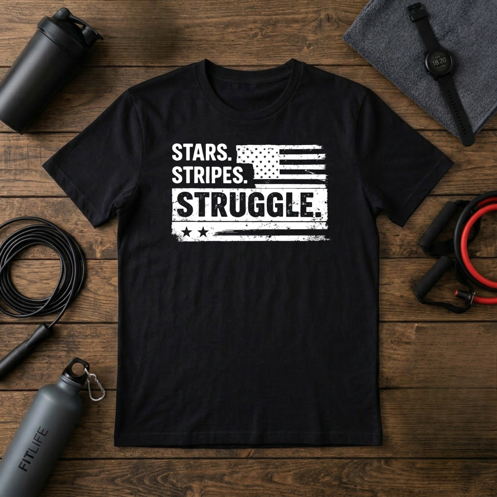 Stars Stripes Struggles T-Shirt