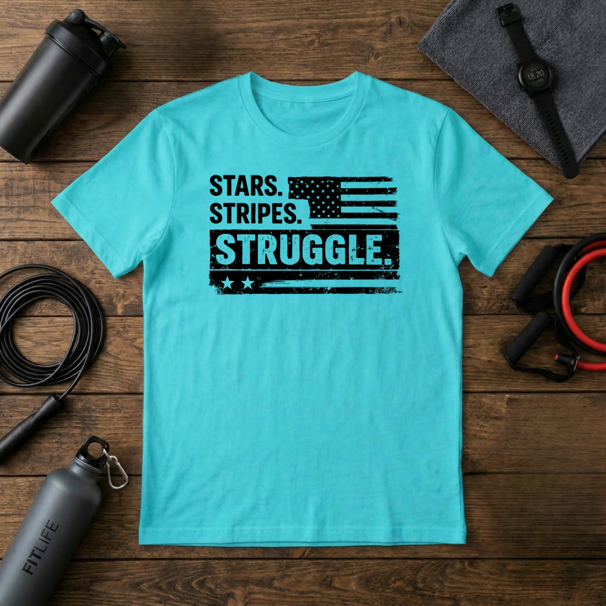 Stars Stripes Struggles T-Shirt