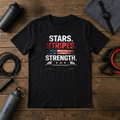 Stars Stripes Strength (color) T-Shirt