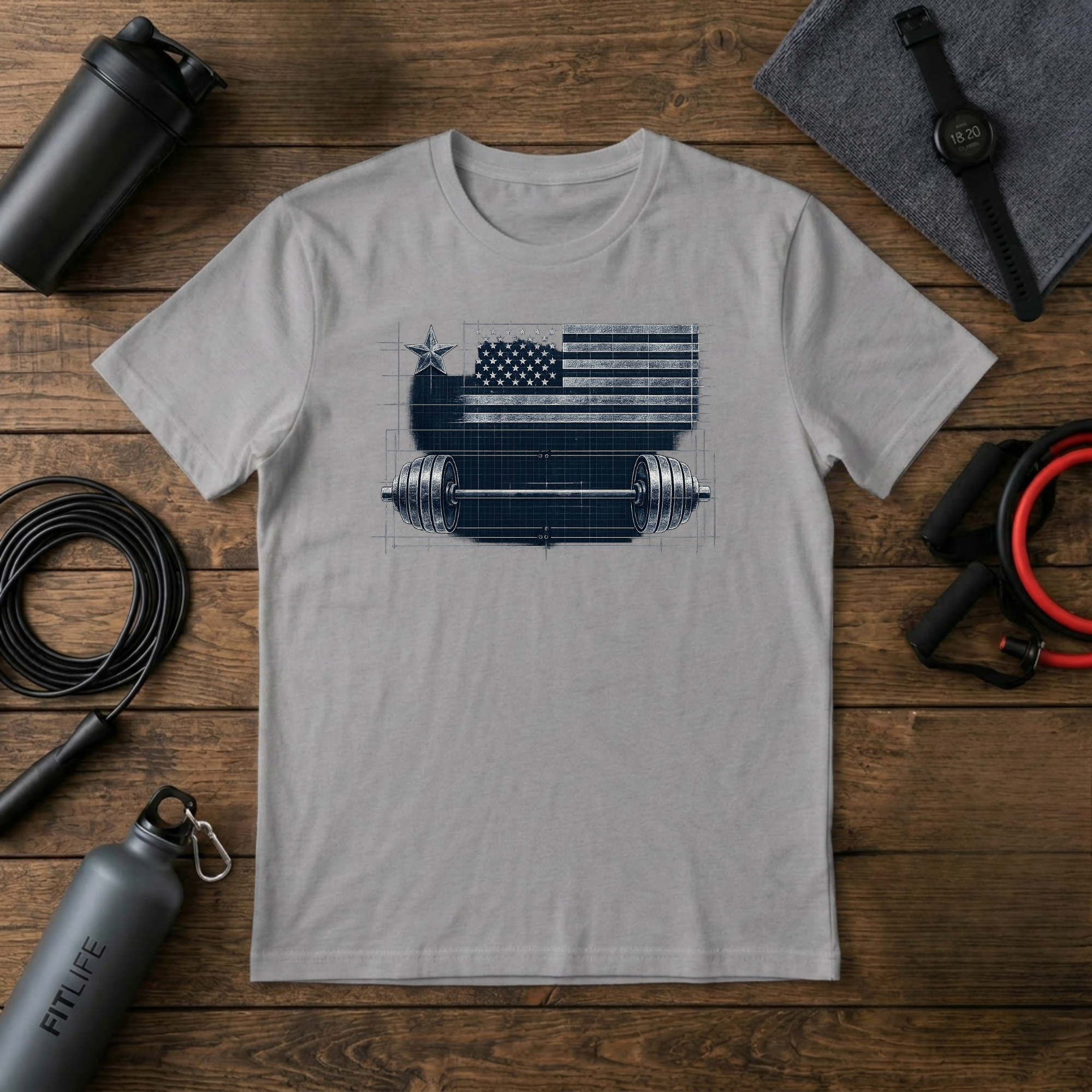 Blueprint Flag T-Shirt