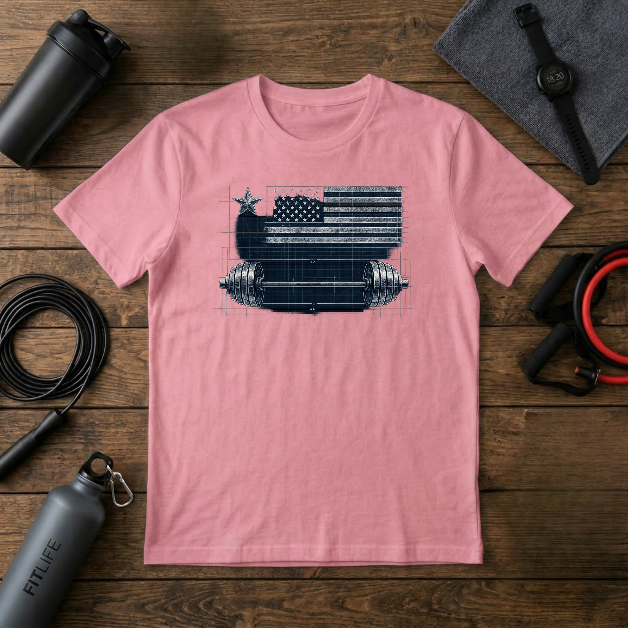 Blueprint Flag T-Shirt
