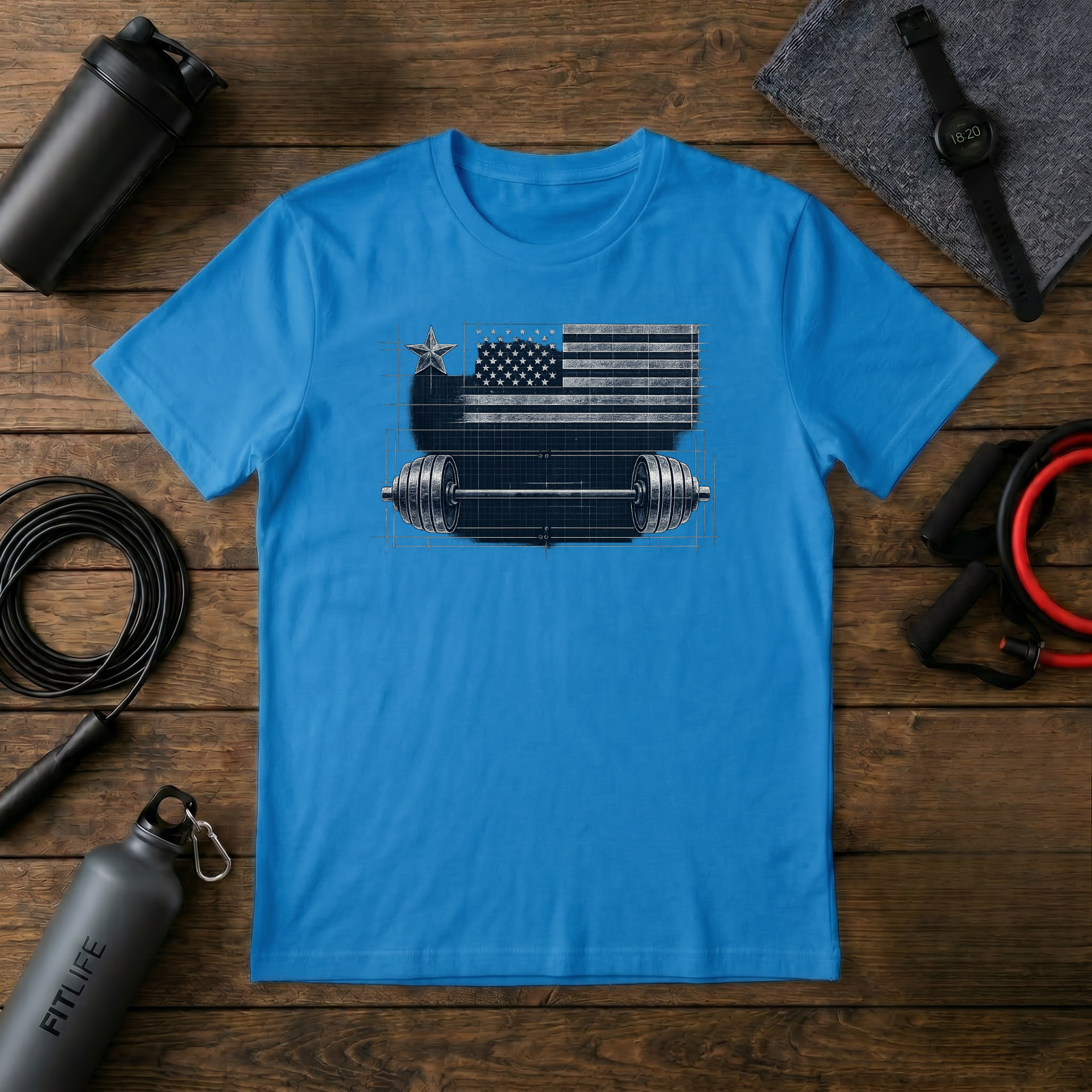 Blueprint Flag T-Shirt