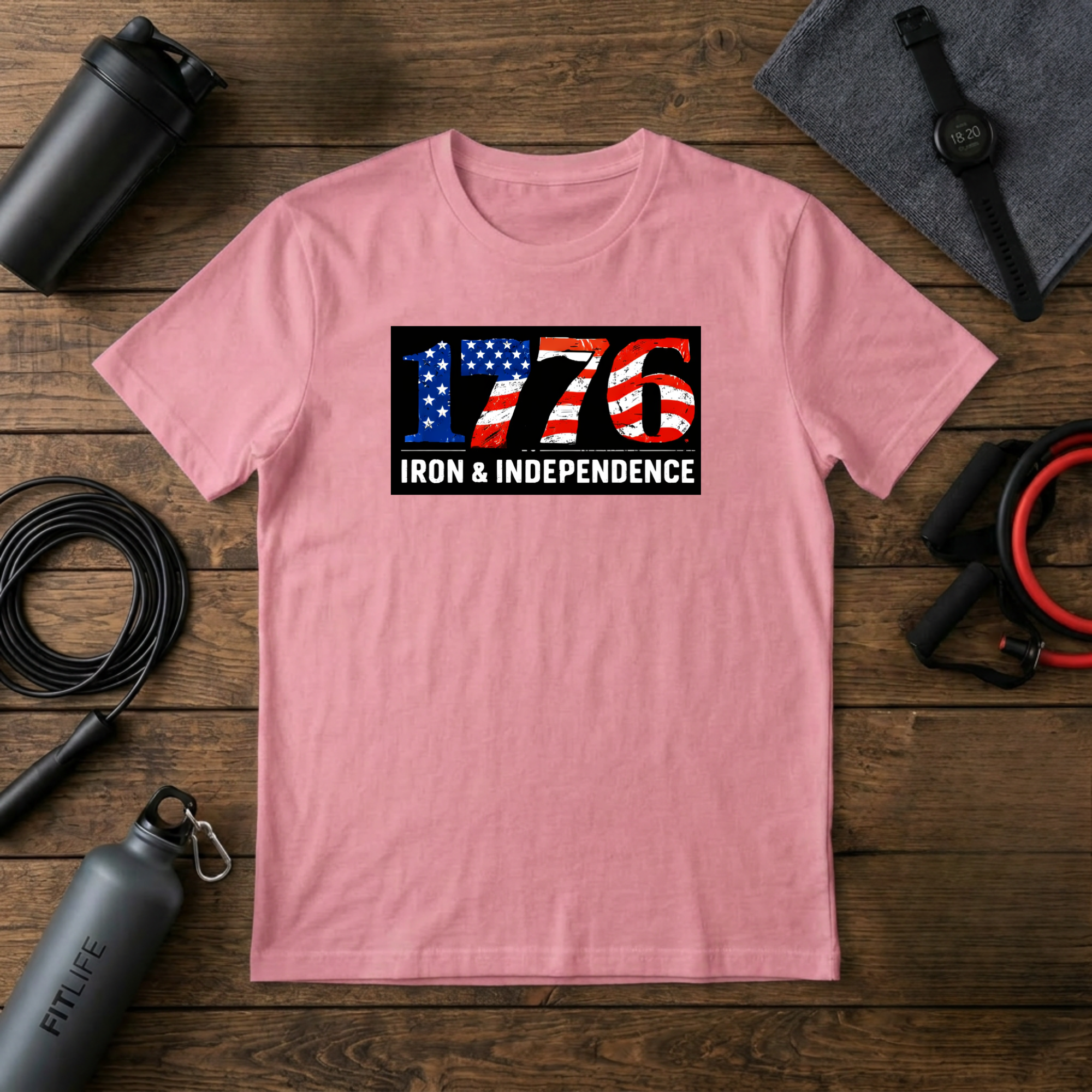 1776 (red,white,blue) Made T-Shirt