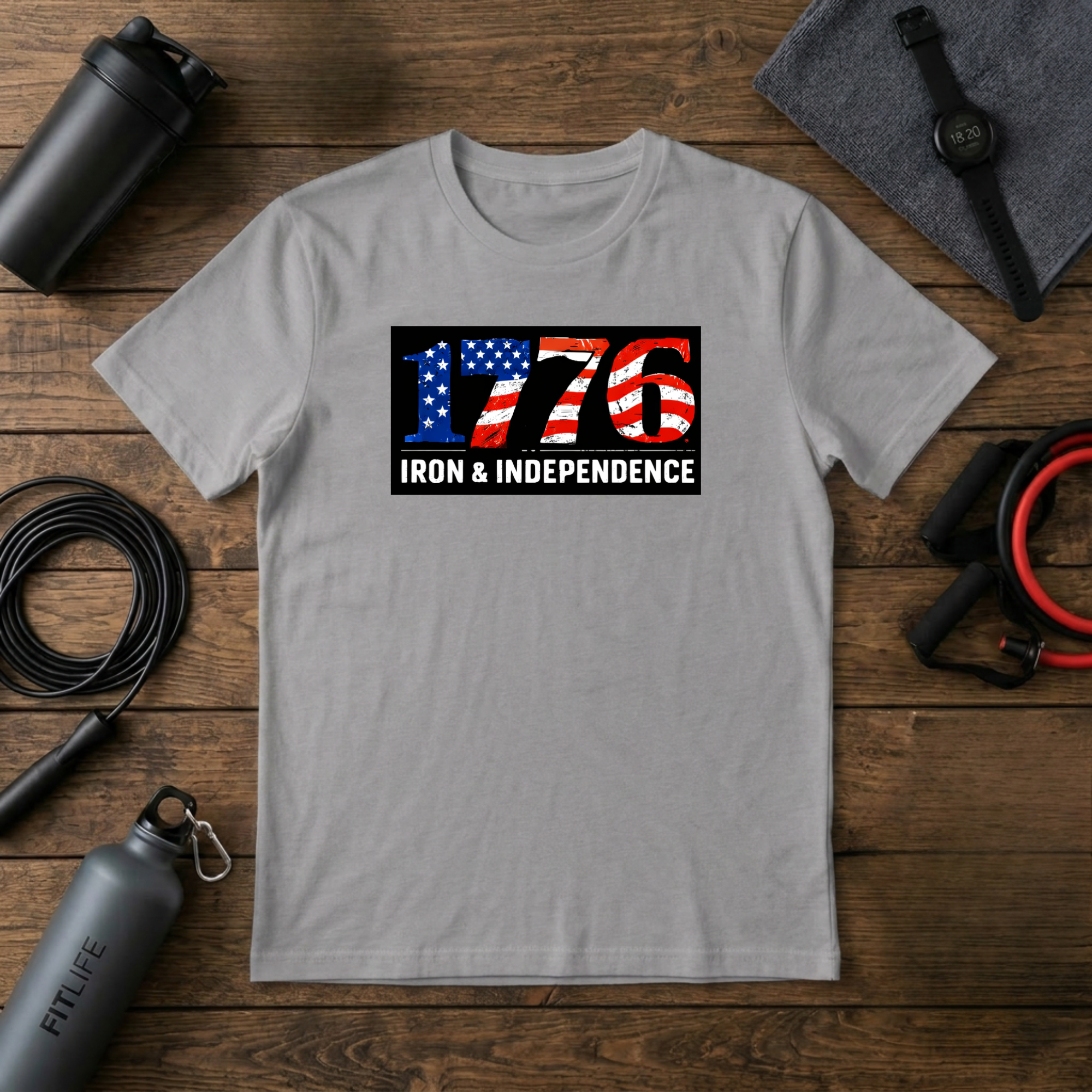 1776 (red,white,blue) Made T-Shirt