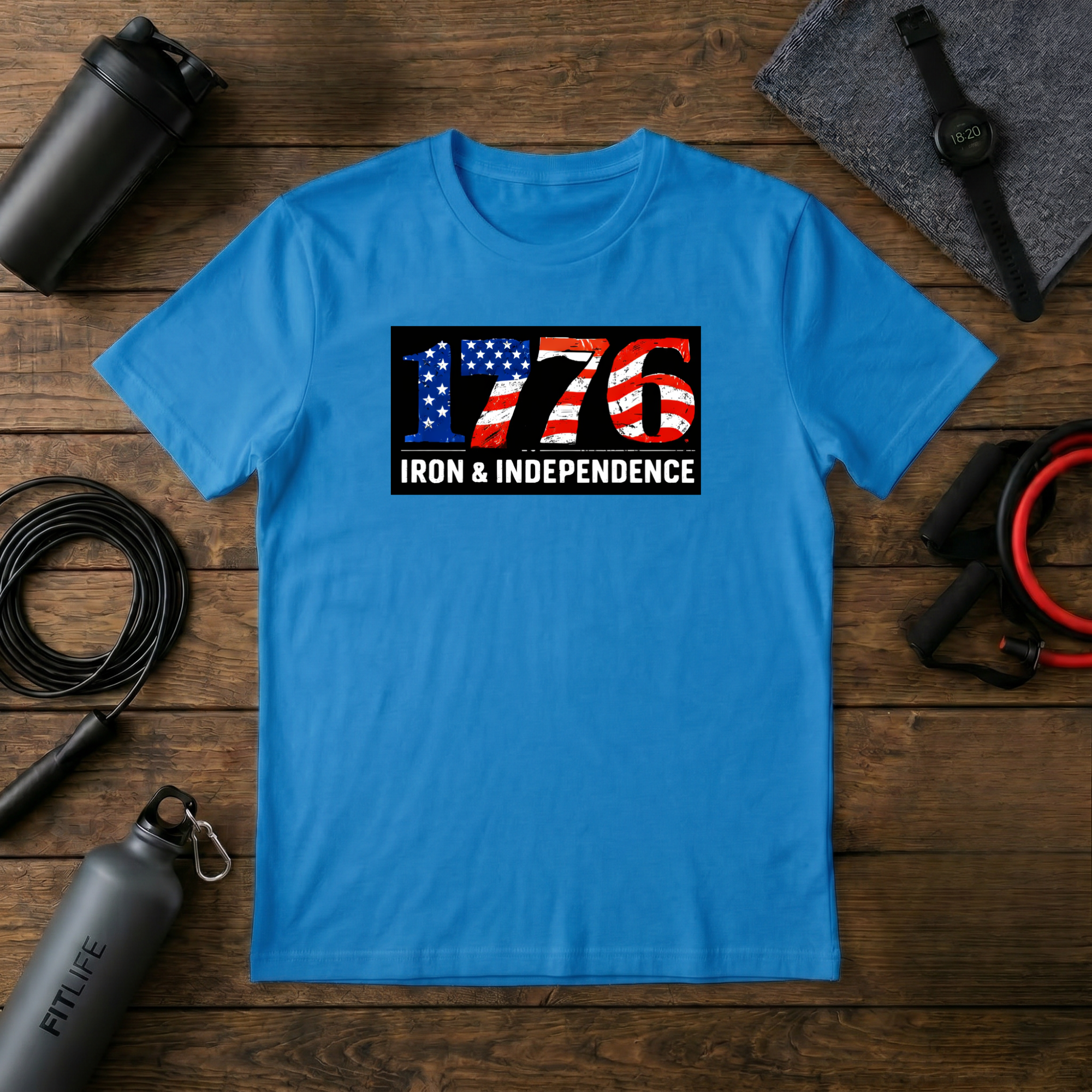 1776 (red,white,blue) Made T-Shirt