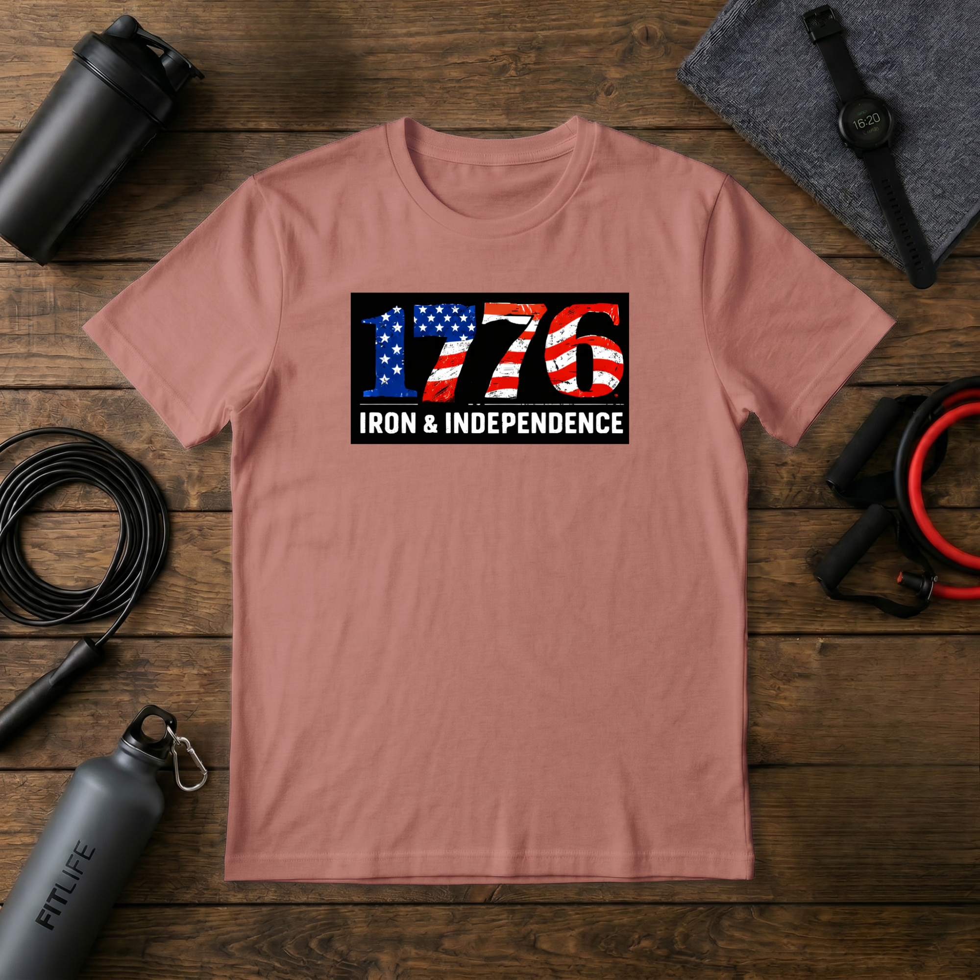 1776 (red,white,blue) Made T-Shirt