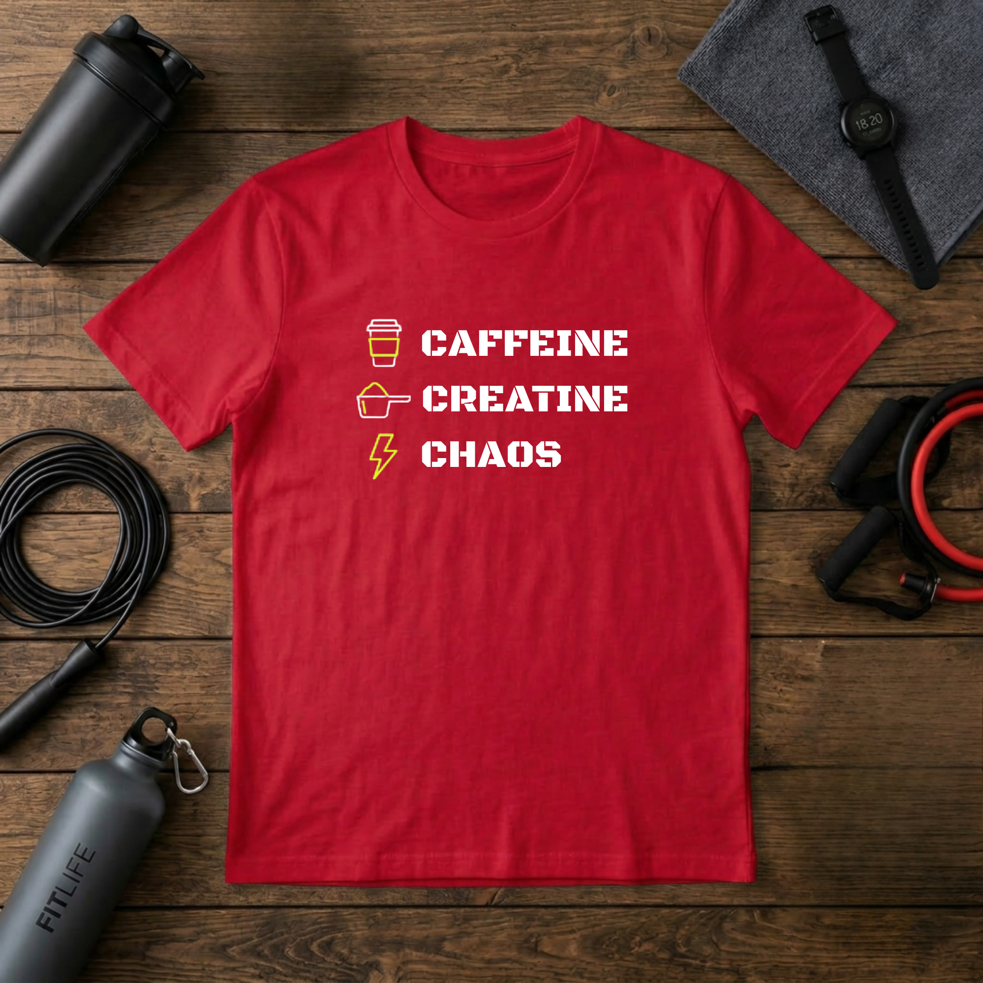 Caffeine Creatine Chaos T-Shirt