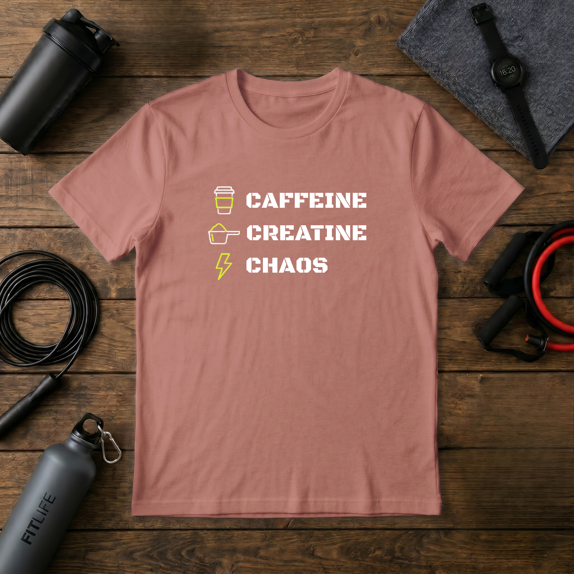Caffeine Creatine Chaos T-Shirt