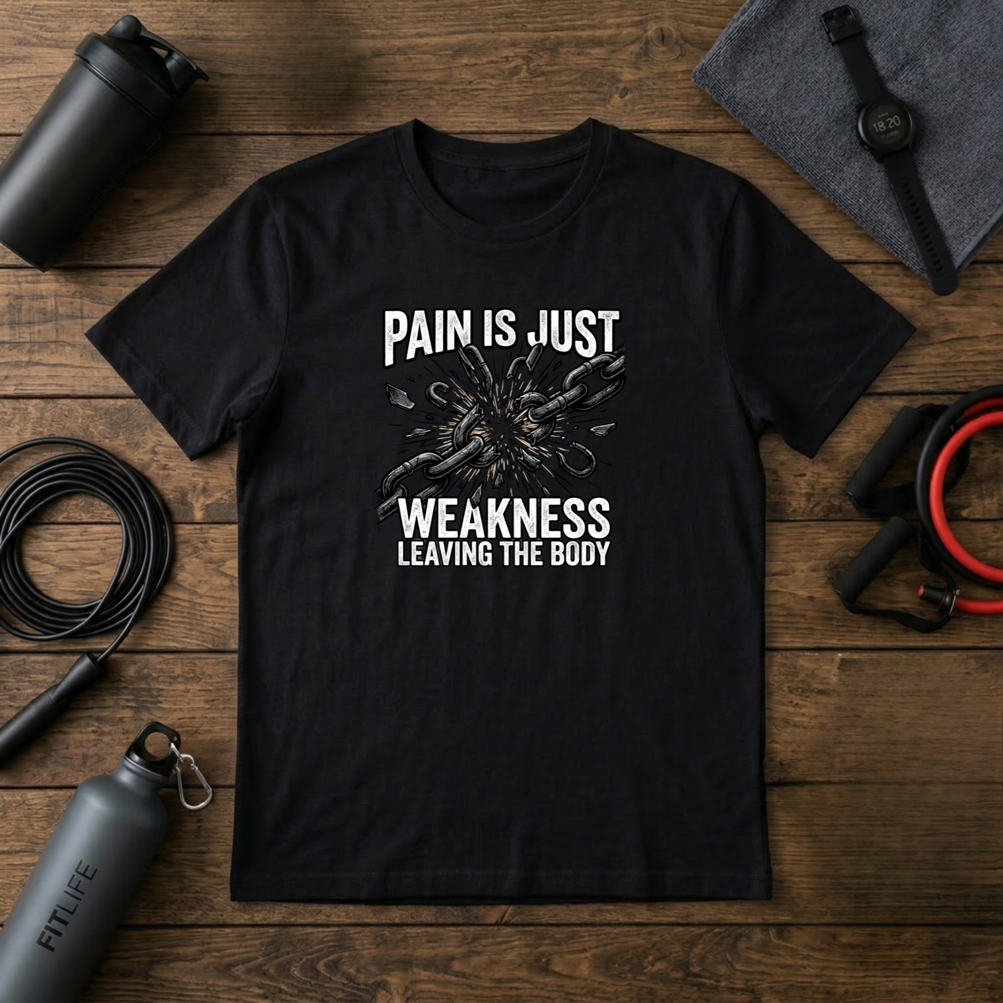 Pain is just weakness leaving the body T-Shirt
