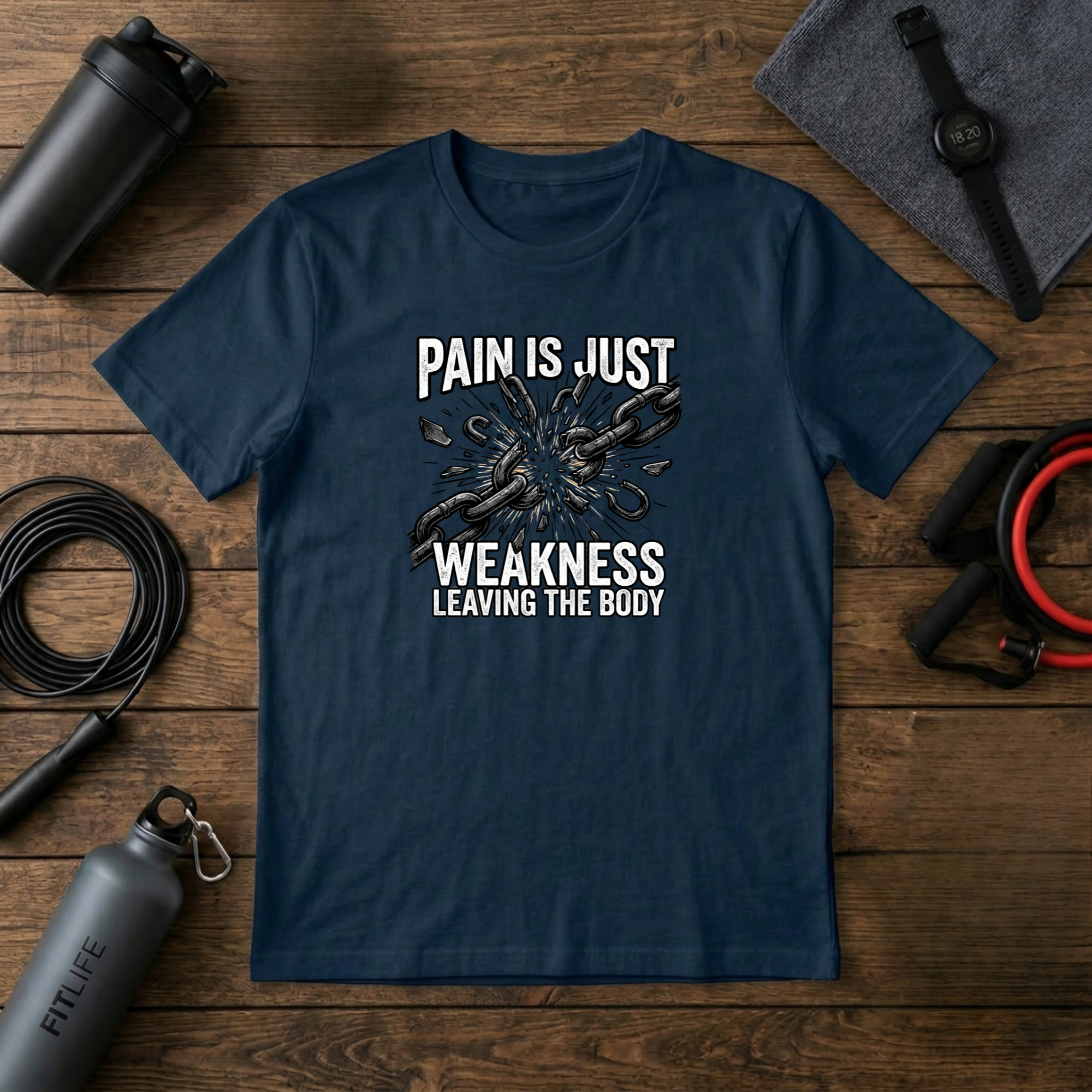 Pain is just weakness leaving the body T-Shirt
