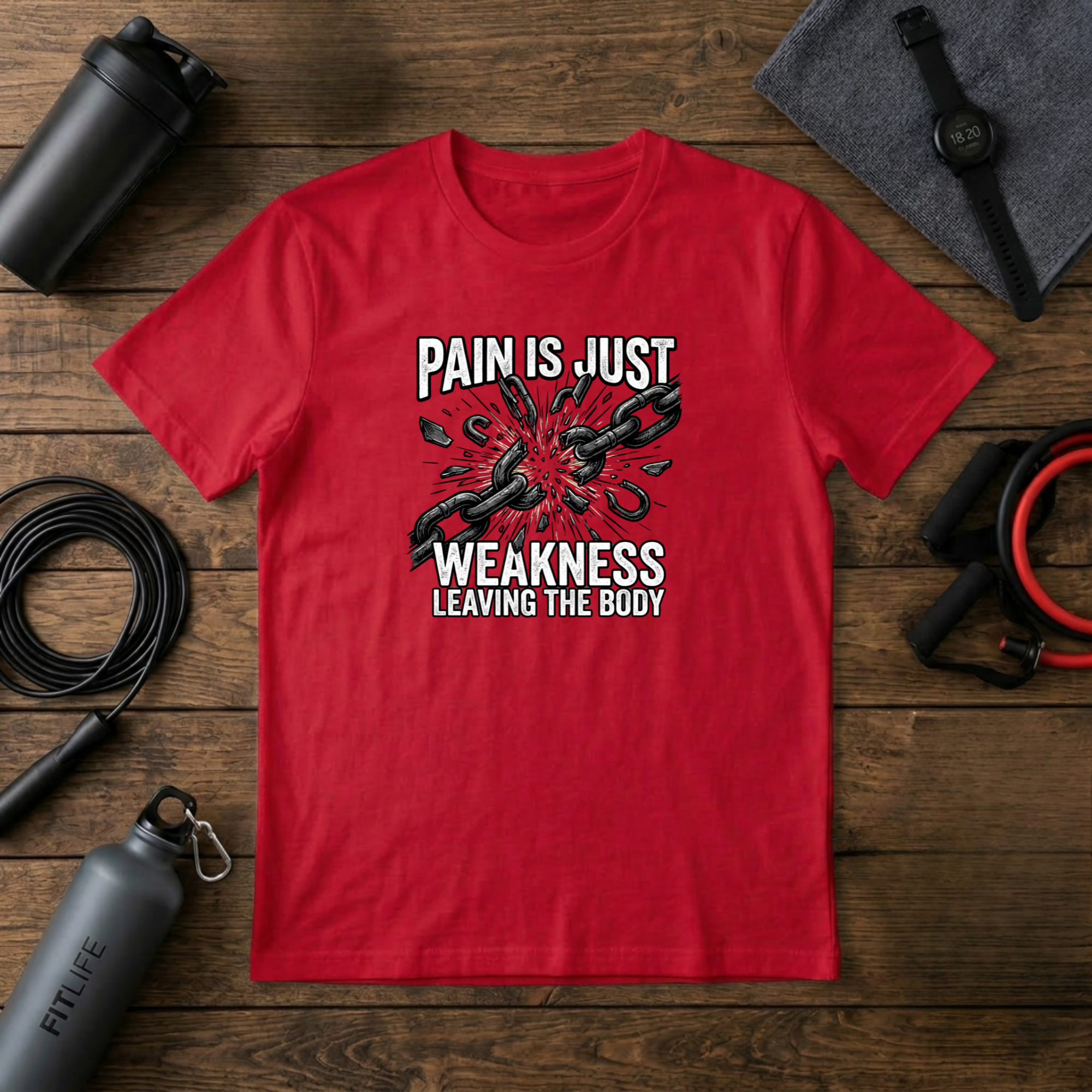 Pain is just weakness leaving the body T-Shirt