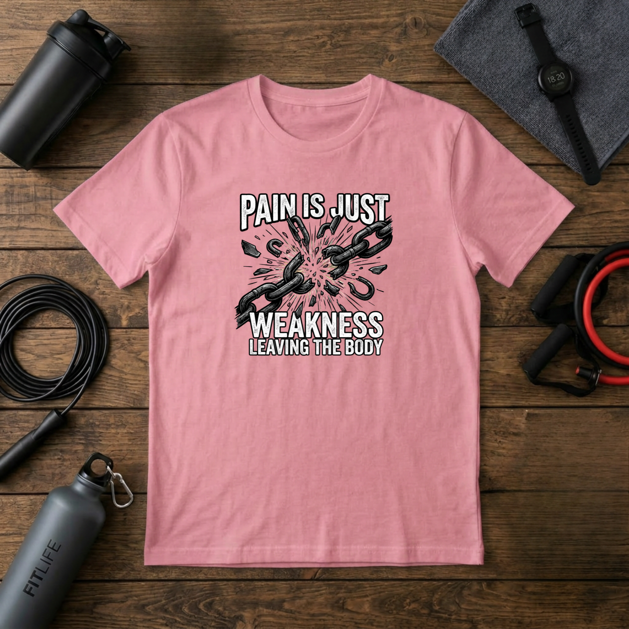 Pain is just weakness leaving the body T-Shirt
