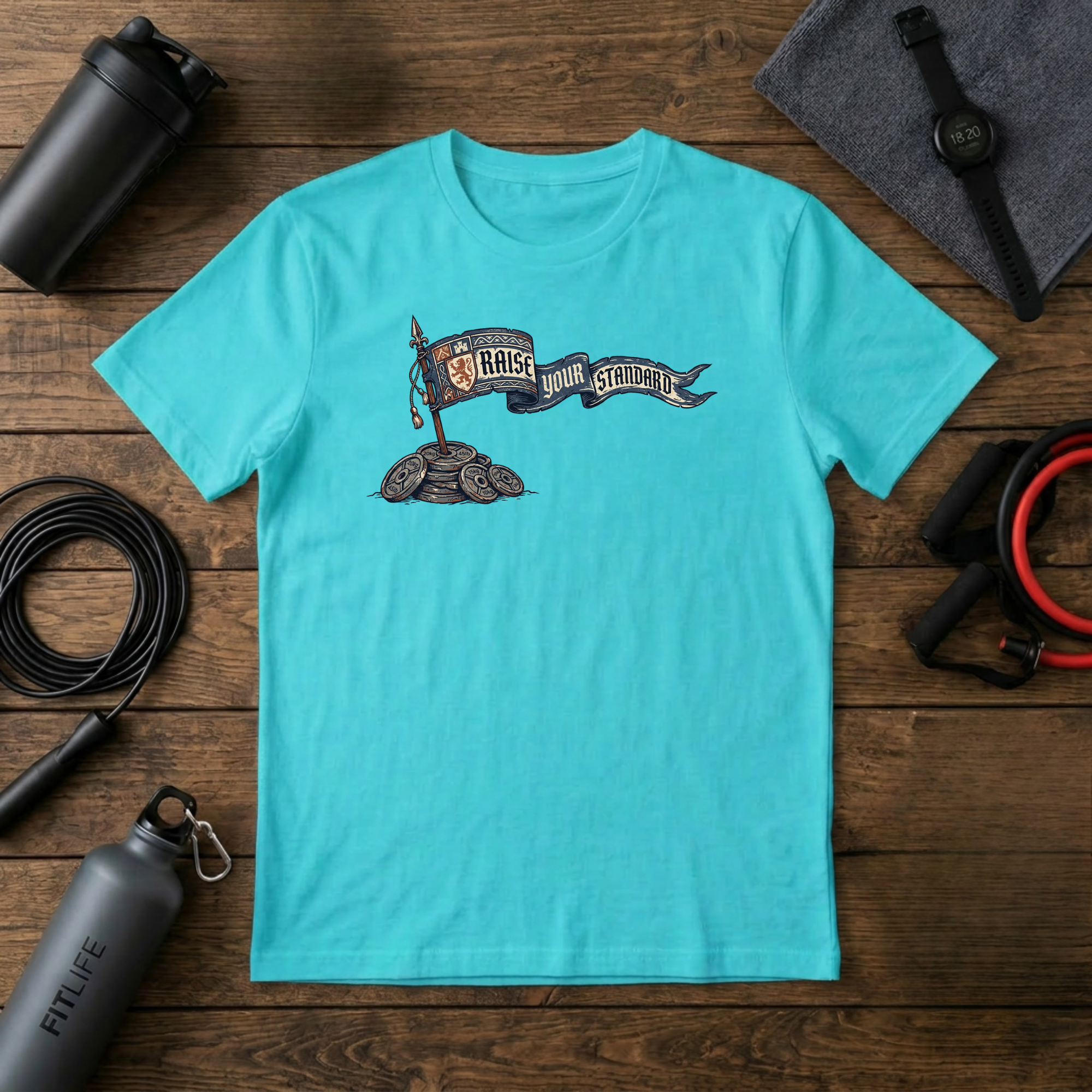 Raise Your Standards Banner T-Shirt