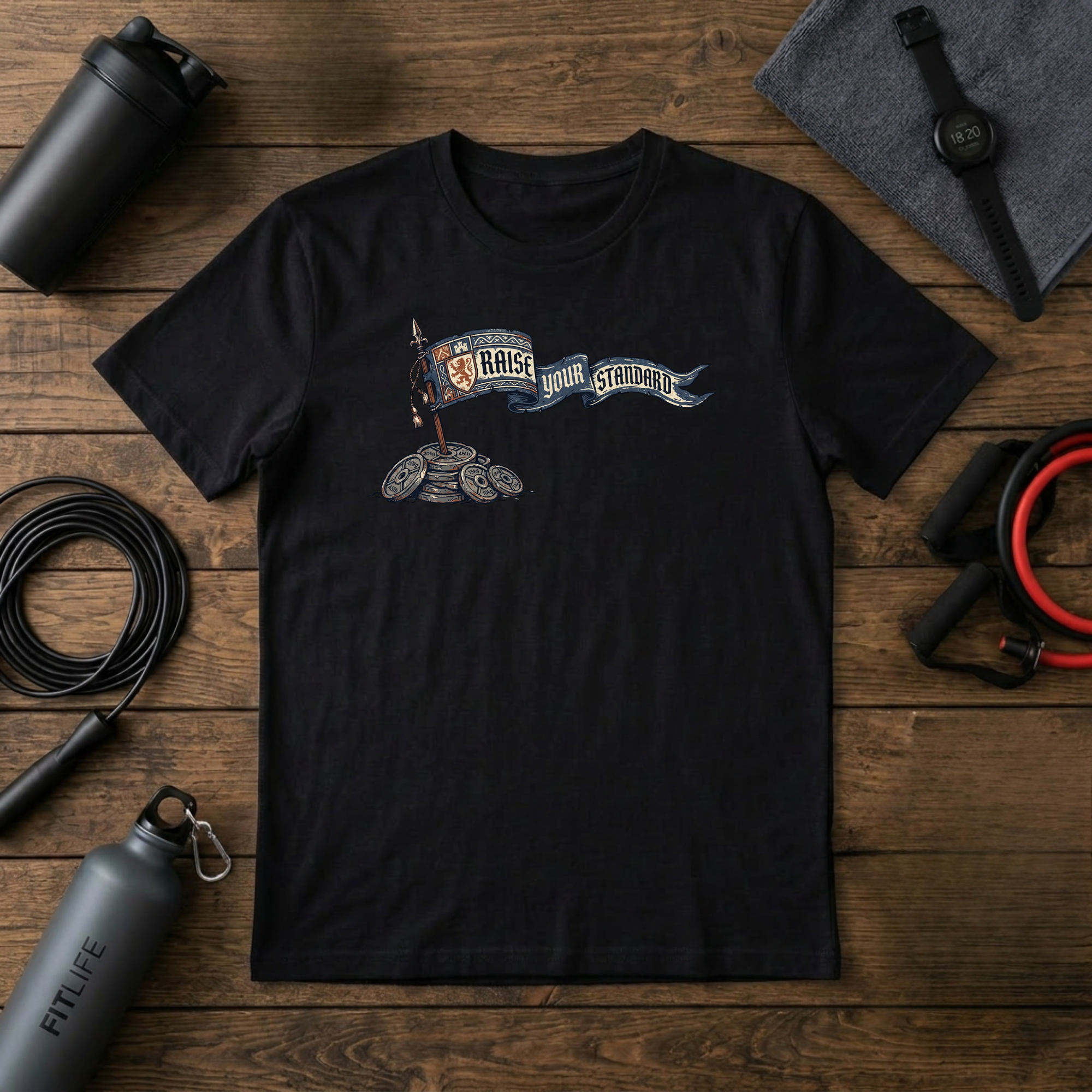 Raise Your Standards Banner T-Shirt