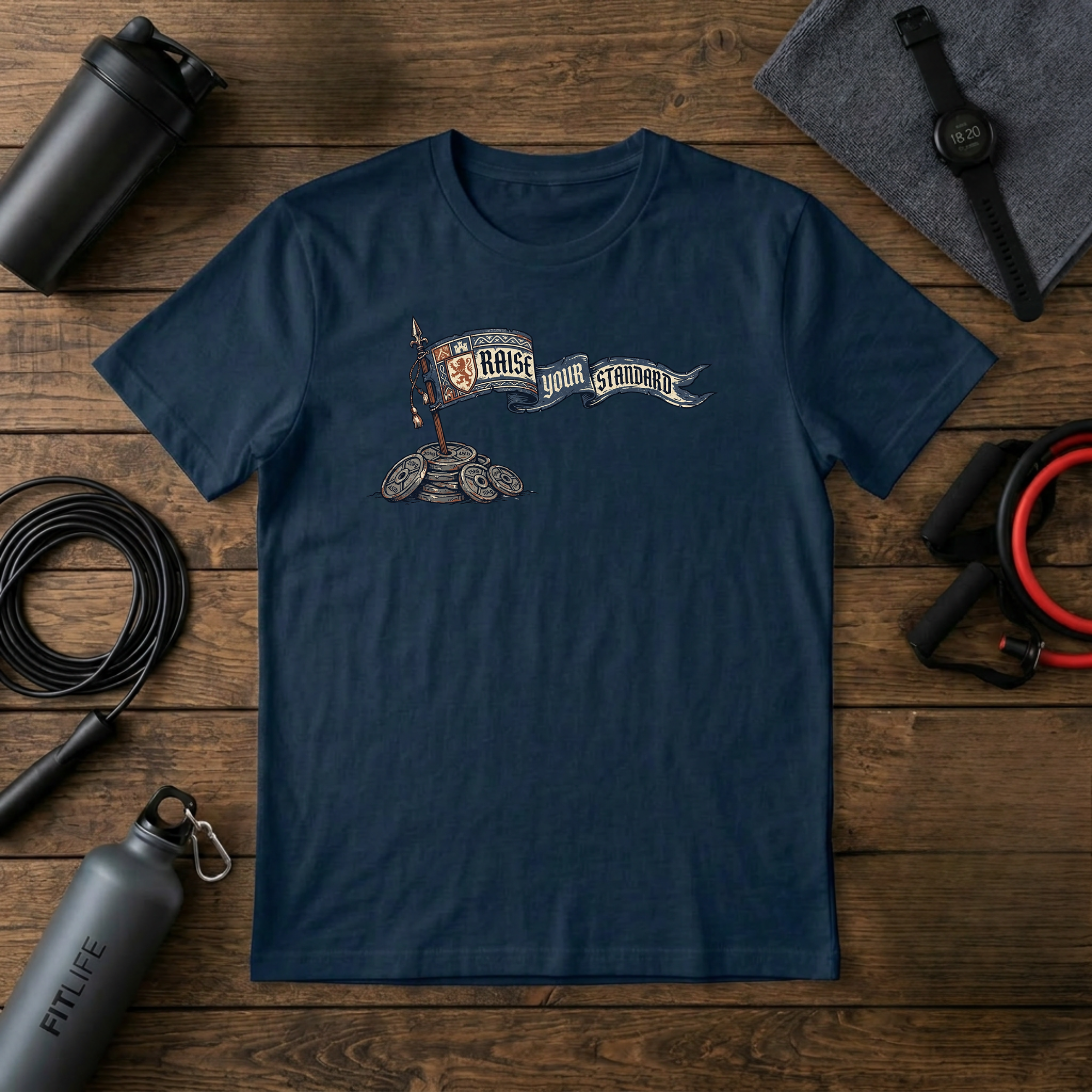 Raise Your Standards Banner T-Shirt