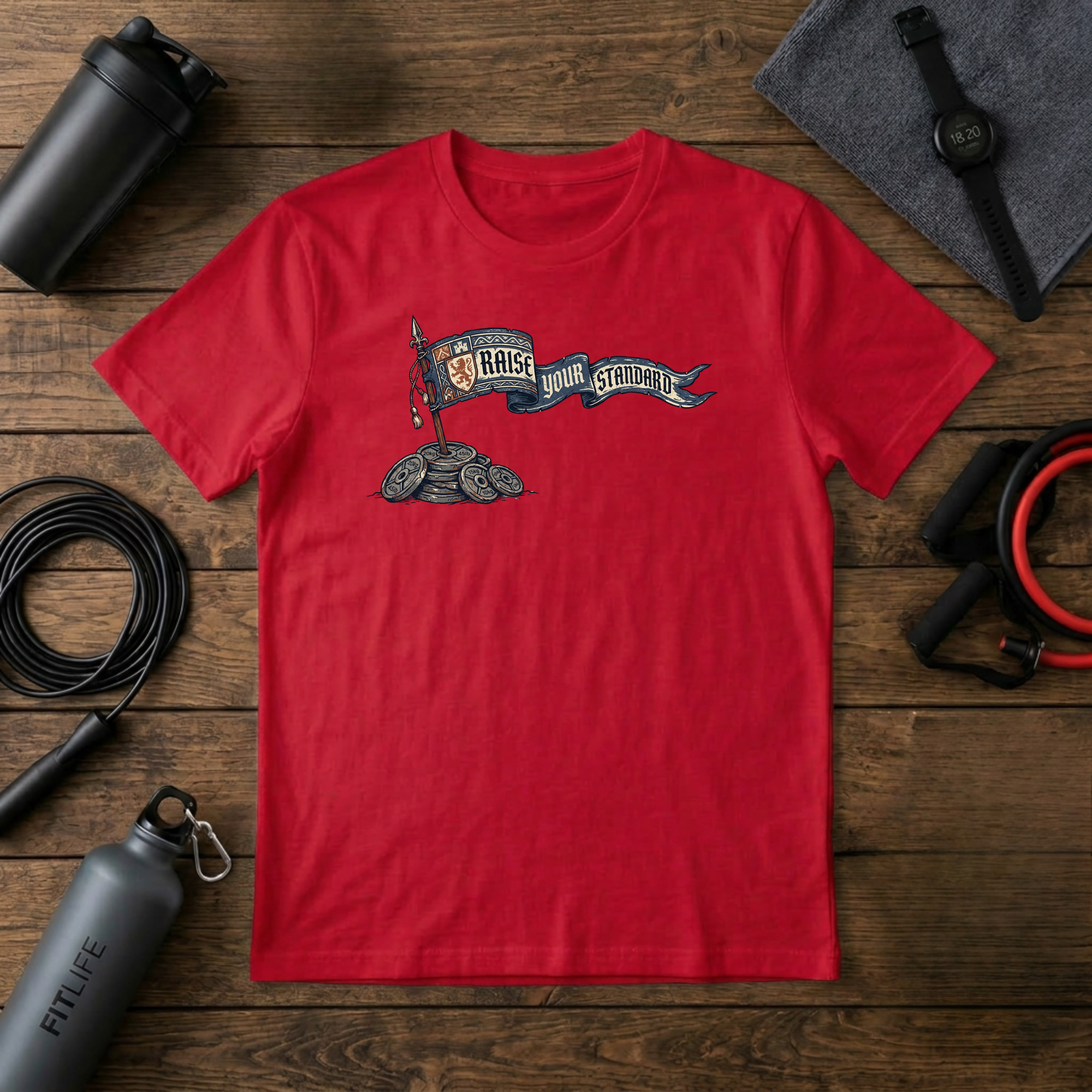 Raise Your Standards Banner T-Shirt
