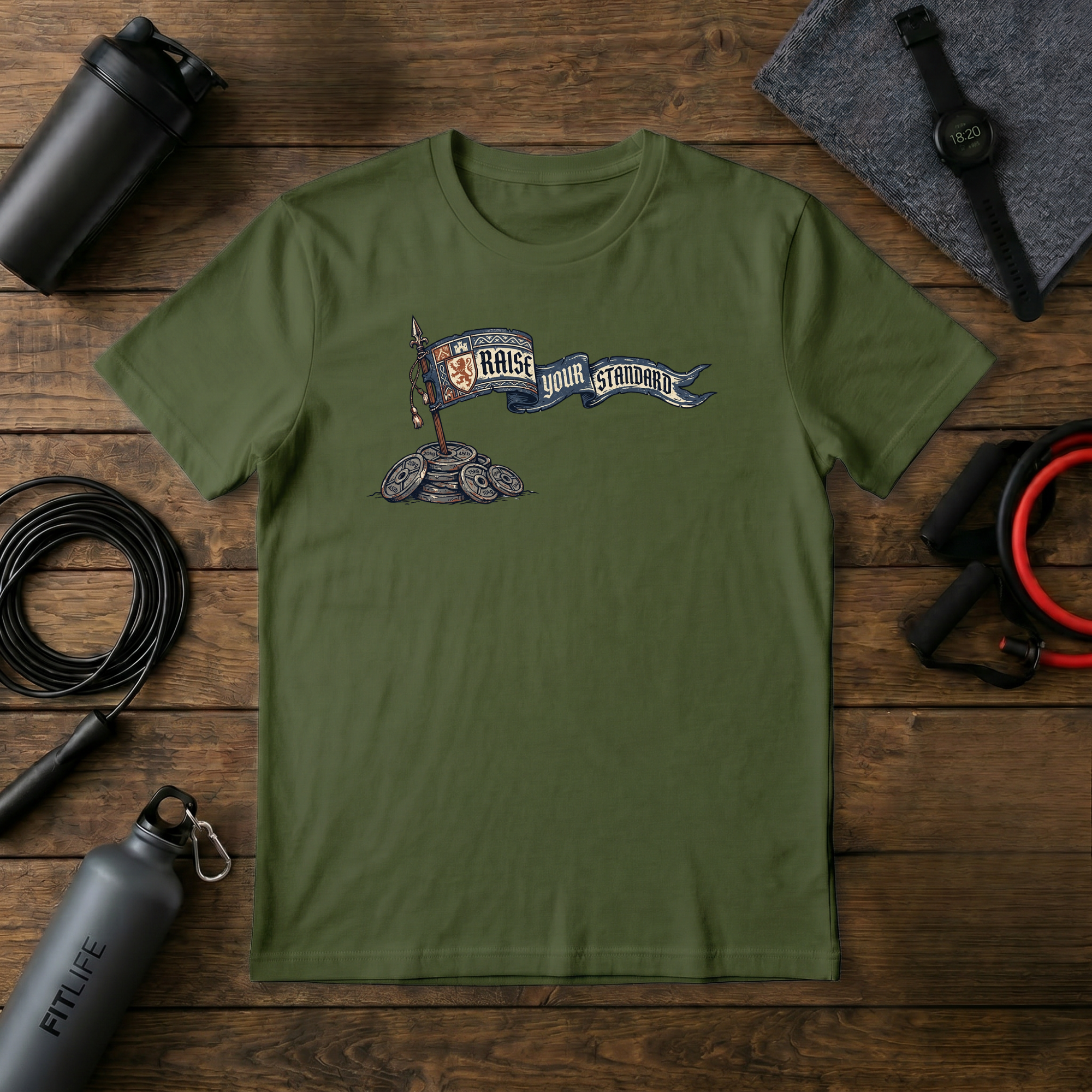 Raise Your Standards Banner T-Shirt
