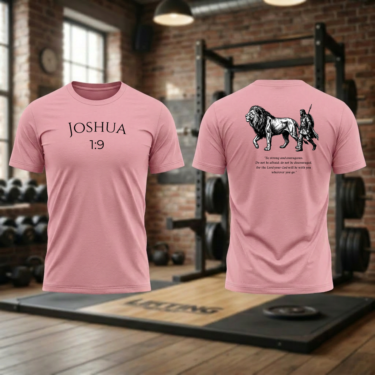 Joshua 1:9 (verse) T-Shirt