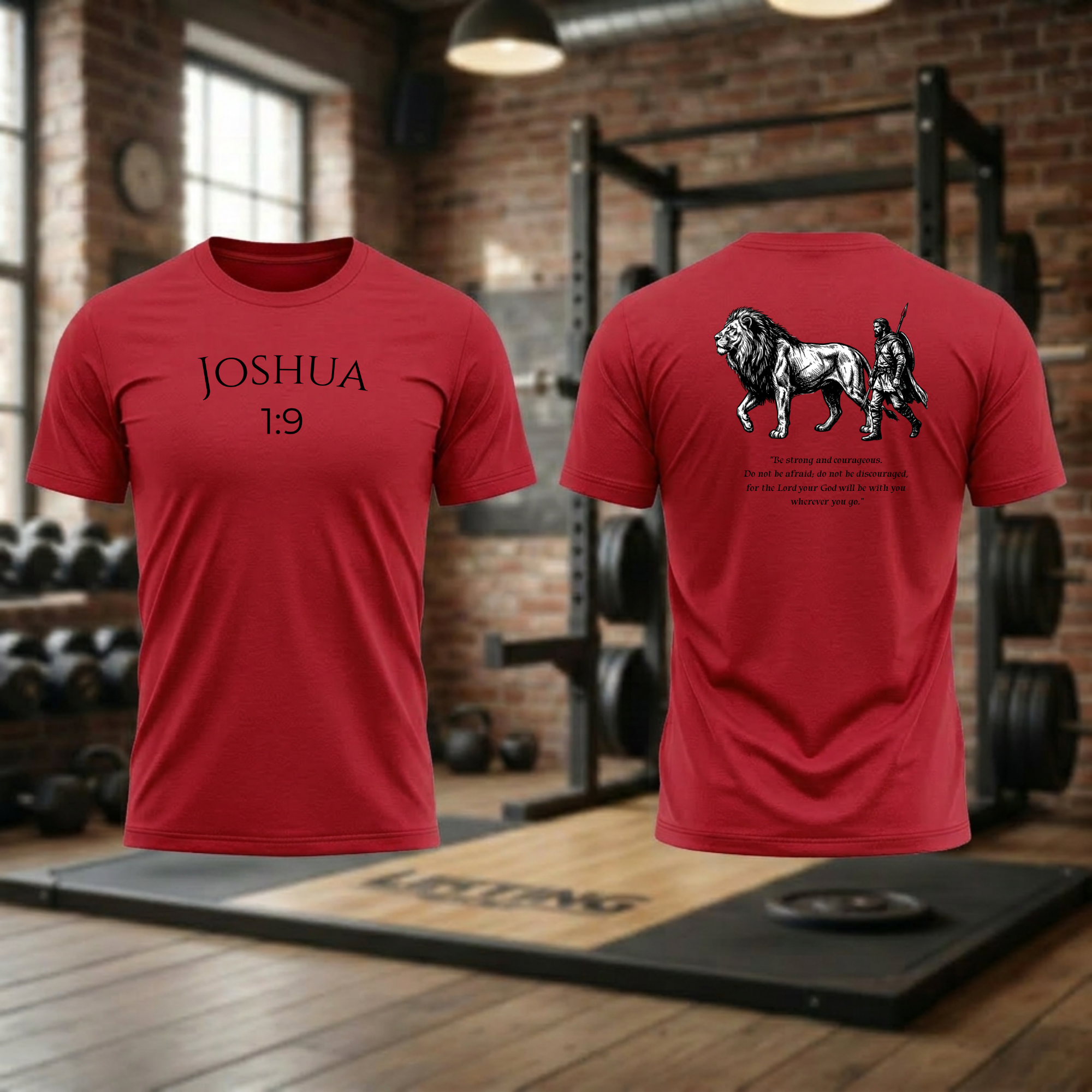 Joshua 1:9 (verse) T-Shirt