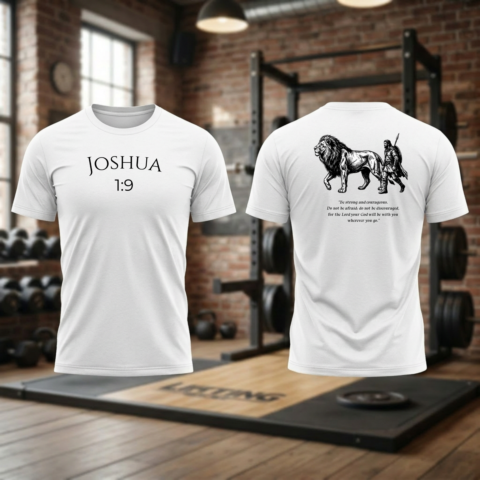 Joshua 1:9 (verse) T-Shirt